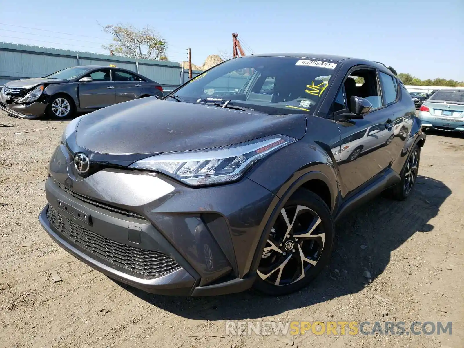 2 Photograph of a damaged car NMTKHMBX2MR121830 TOYOTA C-HR 2021