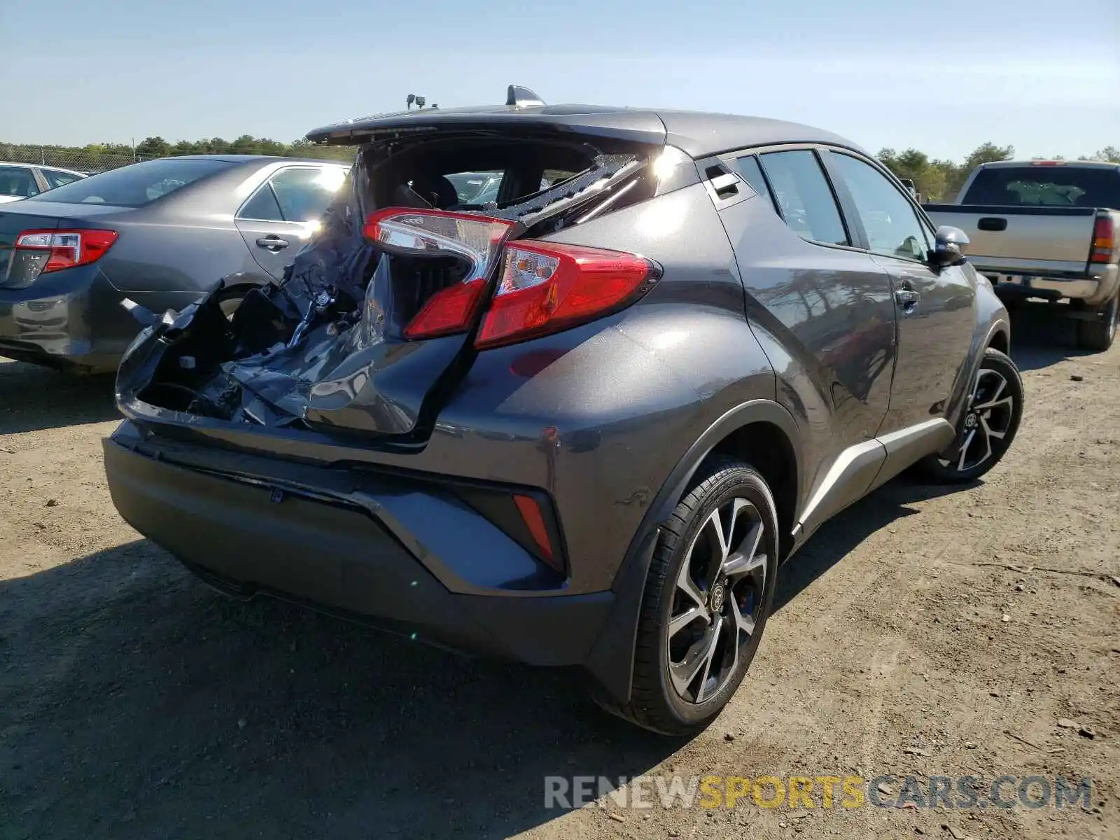 4 Photograph of a damaged car NMTKHMBX2MR121830 TOYOTA C-HR 2021