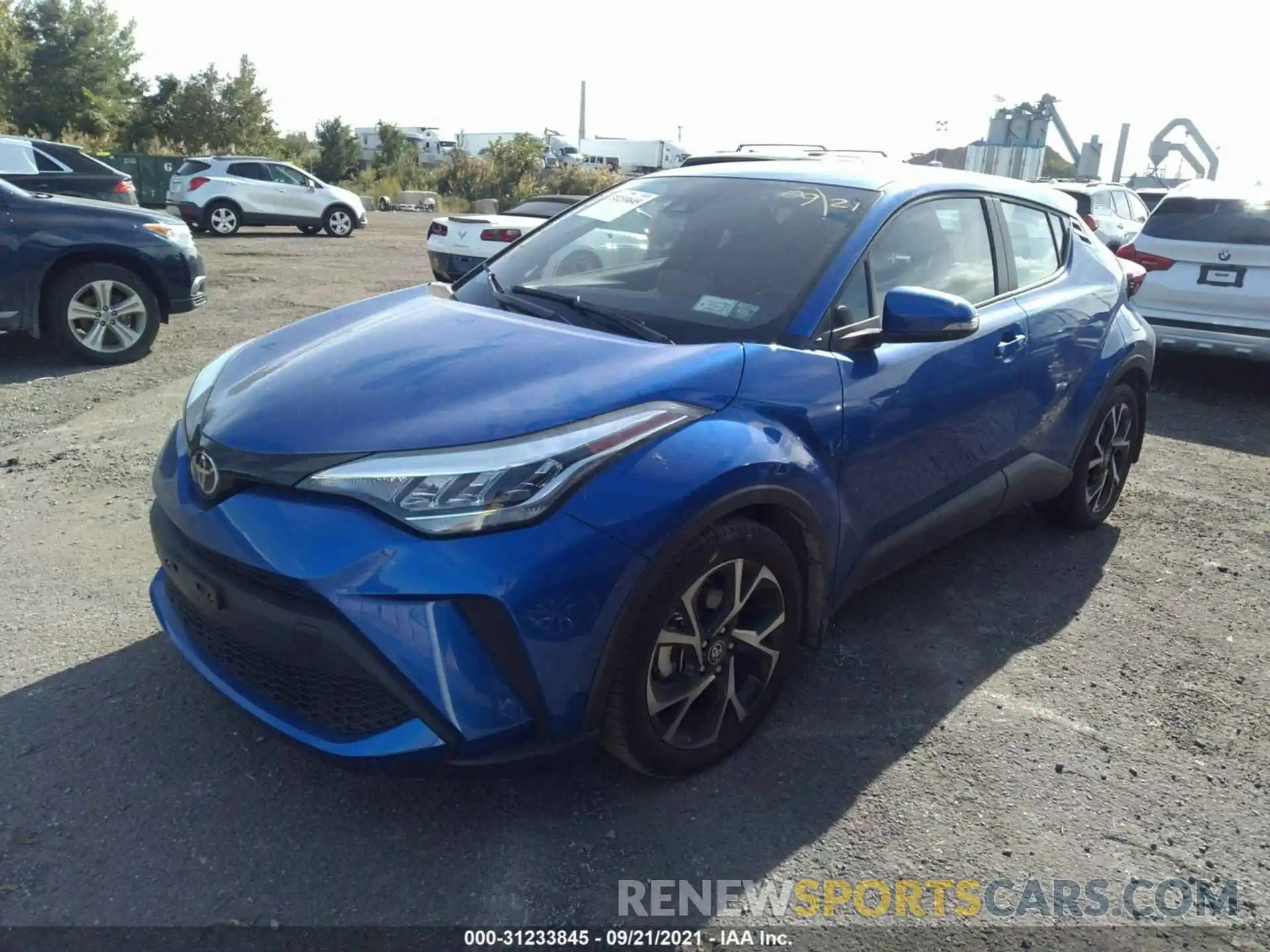 2 Photograph of a damaged car NMTKHMBX2MR122802 TOYOTA C-HR 2021