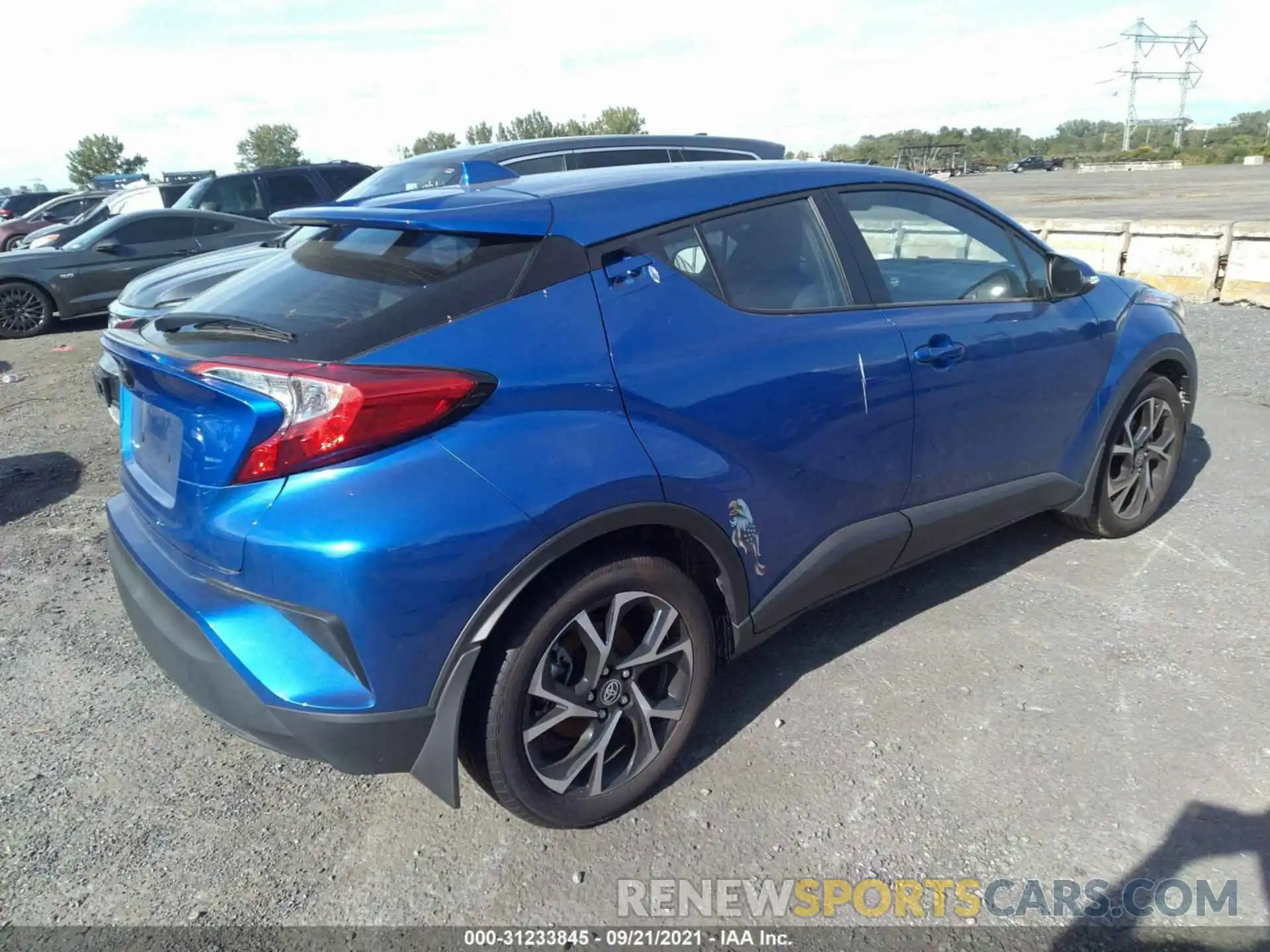 4 Photograph of a damaged car NMTKHMBX2MR122802 TOYOTA C-HR 2021