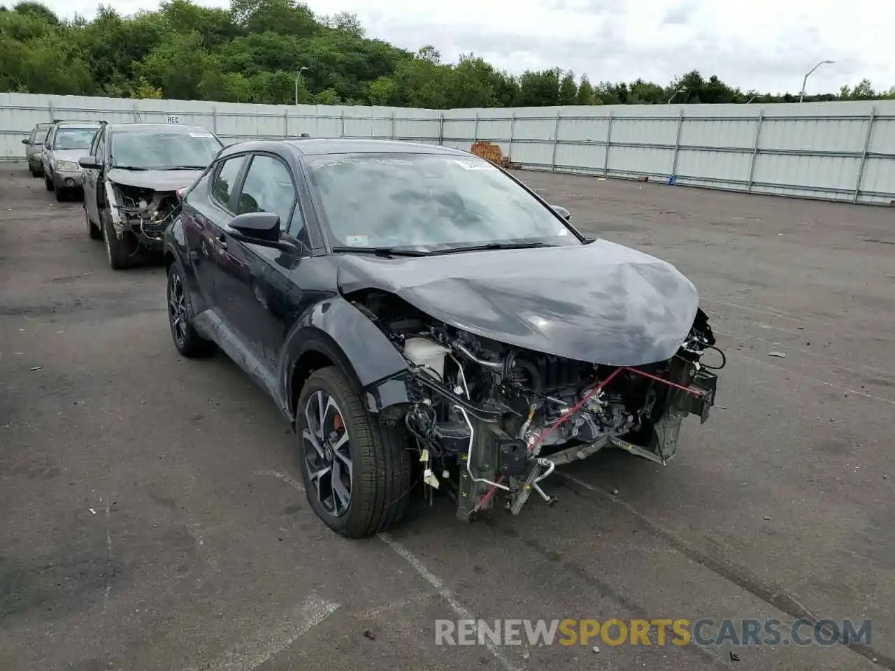 1 Photograph of a damaged car NMTKHMBX2MR123190 TOYOTA C-HR 2021