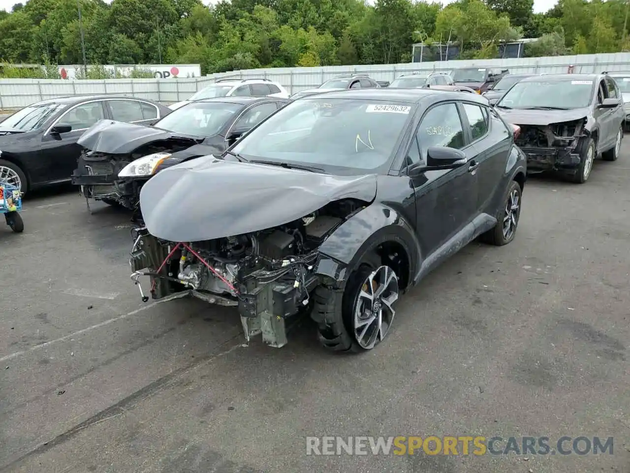 2 Photograph of a damaged car NMTKHMBX2MR123190 TOYOTA C-HR 2021