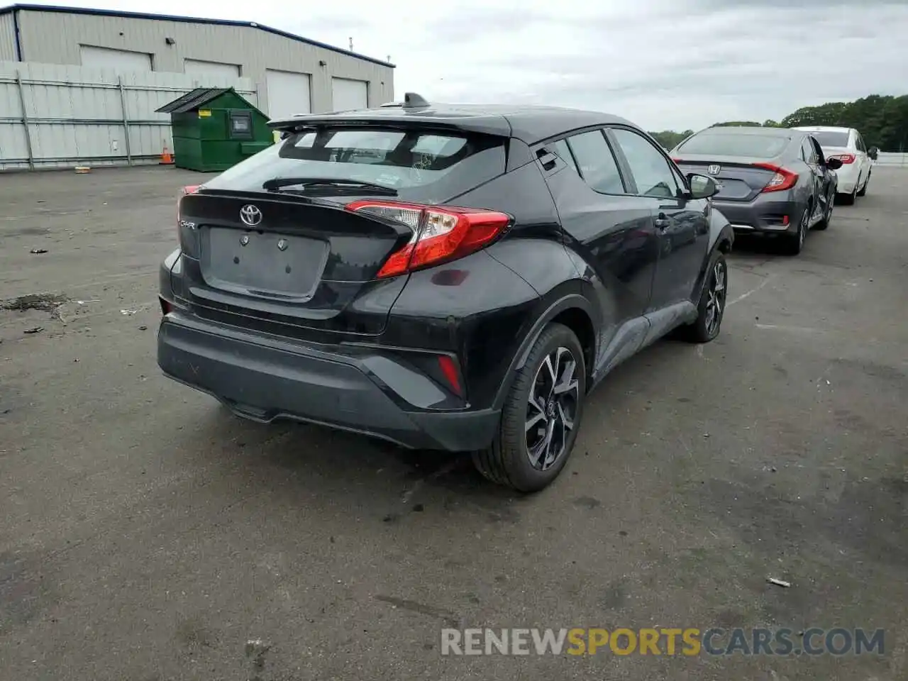 4 Photograph of a damaged car NMTKHMBX2MR123190 TOYOTA C-HR 2021