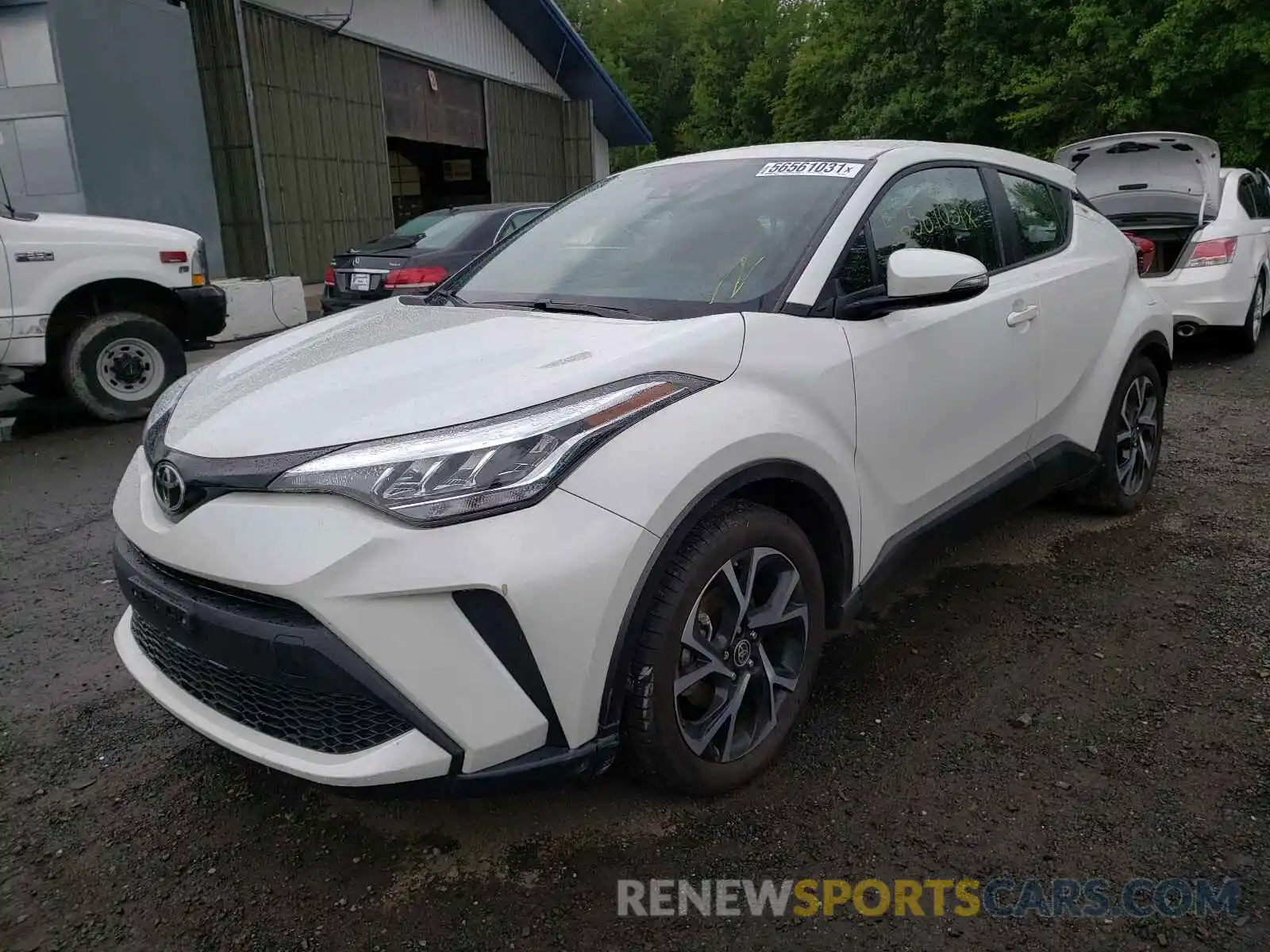 2 Photograph of a damaged car NMTKHMBX2MR124842 TOYOTA C-HR 2021