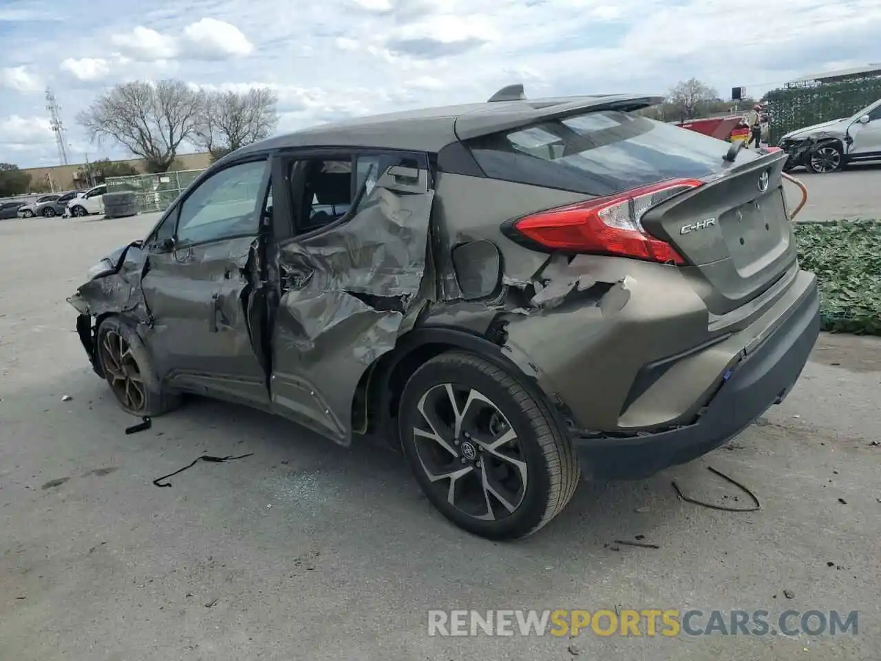 2 Photograph of a damaged car NMTKHMBX2MR124940 TOYOTA C-HR 2021