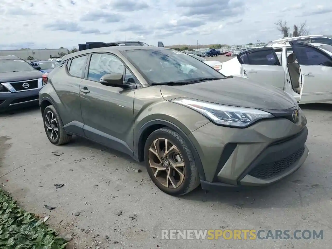 4 Photograph of a damaged car NMTKHMBX2MR124940 TOYOTA C-HR 2021