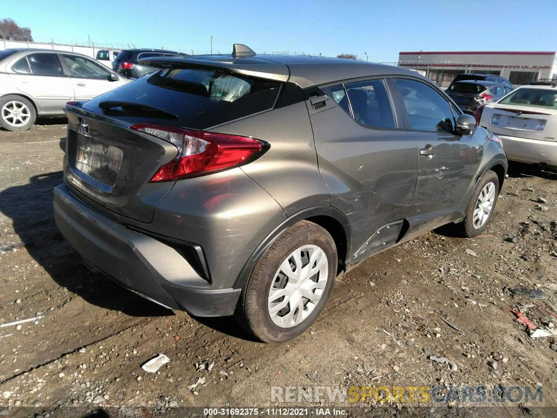 4 Photograph of a damaged car NMTKHMBX2MR125585 TOYOTA C-HR 2021