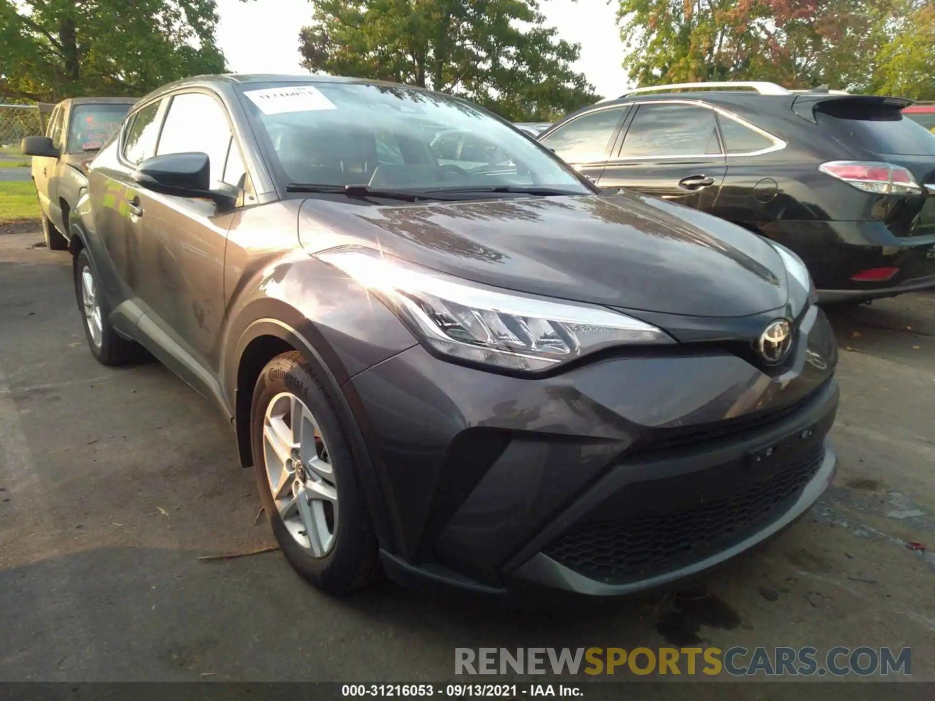 1 Photograph of a damaged car NMTKHMBX2MR125912 TOYOTA C-HR 2021