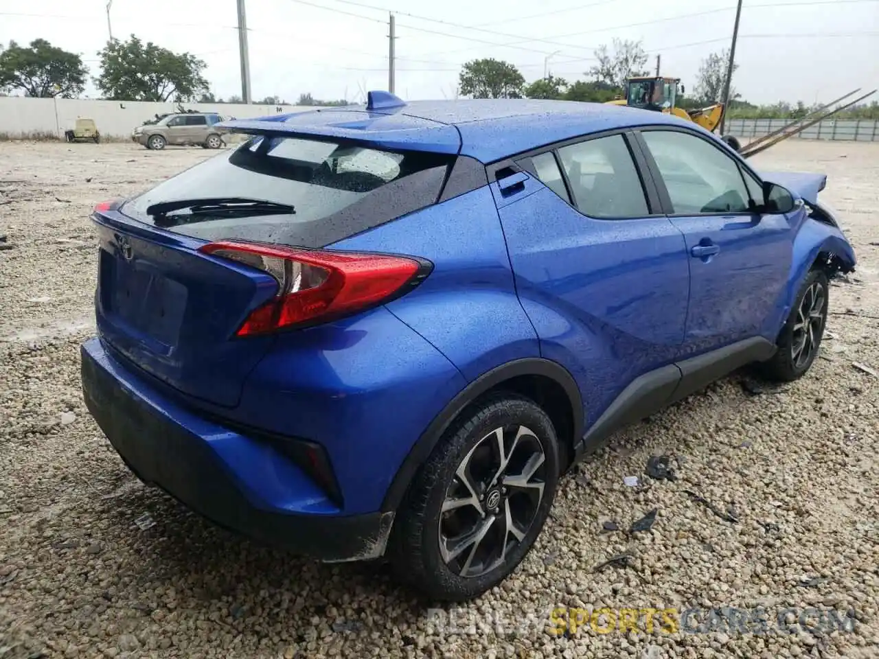 4 Photograph of a damaged car NMTKHMBX2MR126736 TOYOTA C-HR 2021