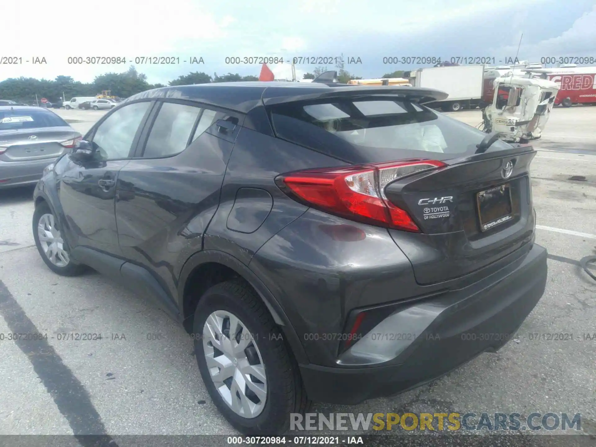 3 Photograph of a damaged car NMTKHMBX2MR128907 TOYOTA C-HR 2021