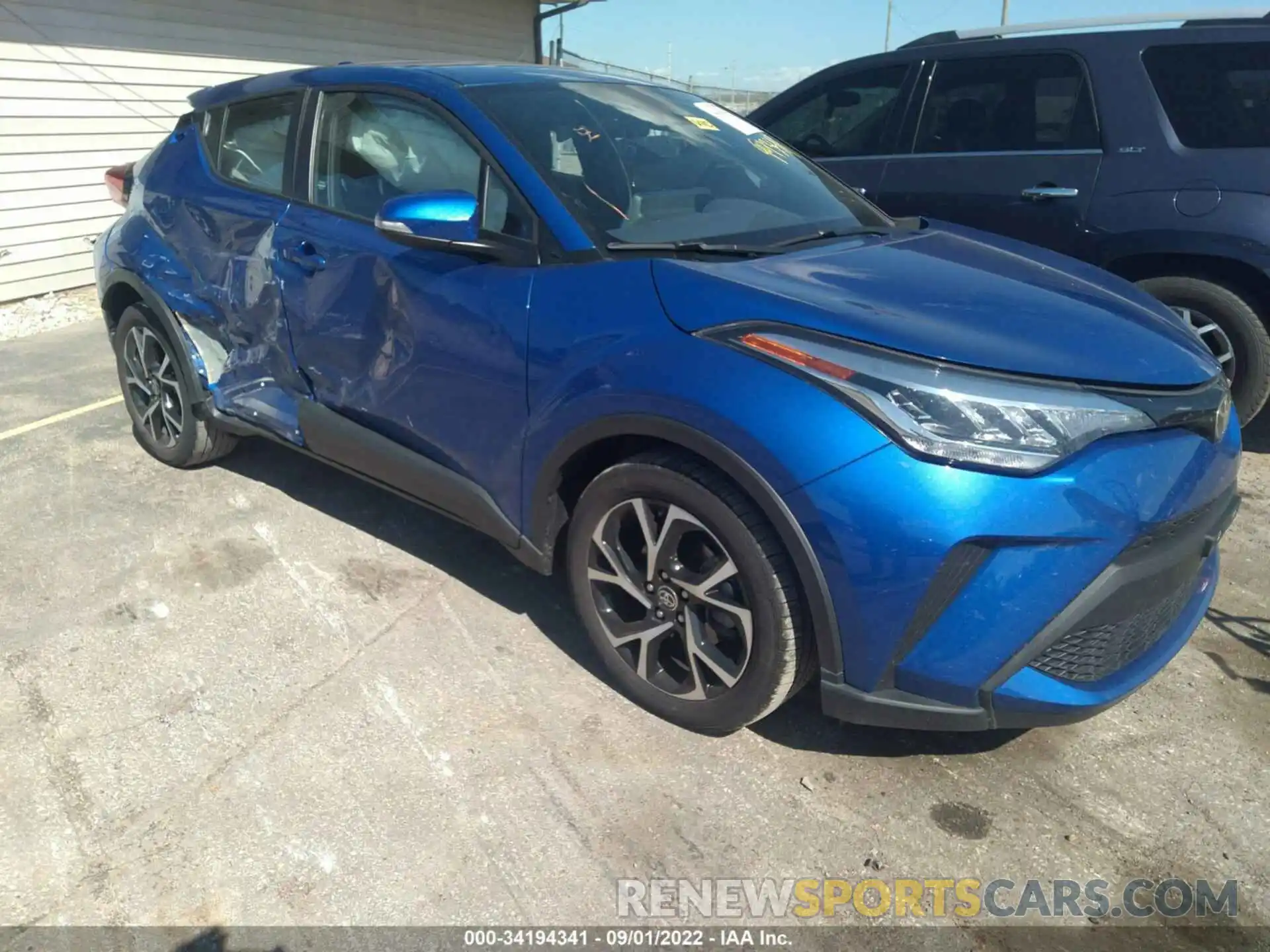 1 Photograph of a damaged car NMTKHMBX2MR129099 TOYOTA C-HR 2021