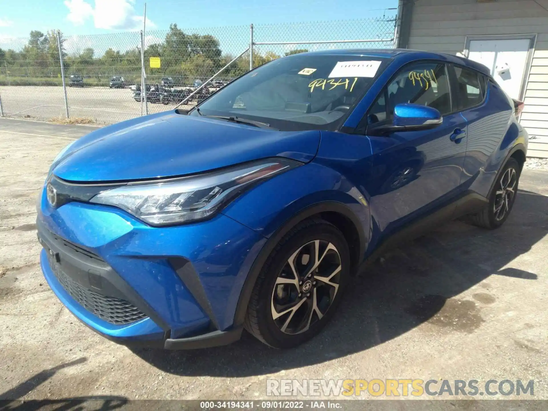 2 Photograph of a damaged car NMTKHMBX2MR129099 TOYOTA C-HR 2021