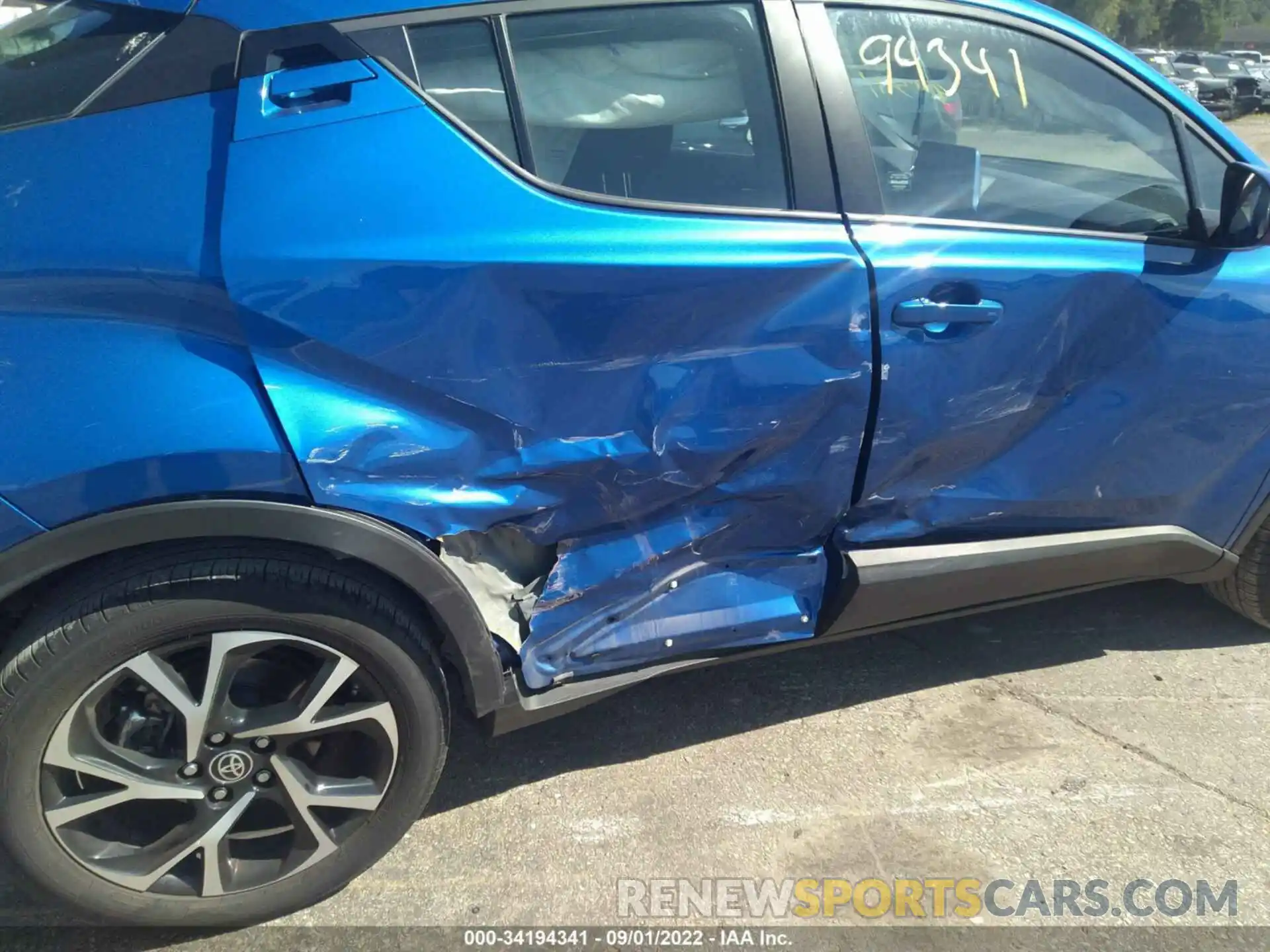 6 Photograph of a damaged car NMTKHMBX2MR129099 TOYOTA C-HR 2021