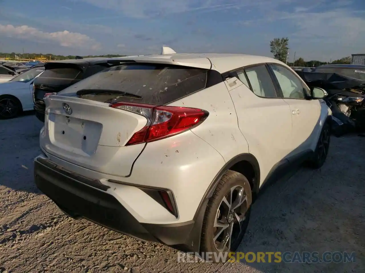 4 Photograph of a damaged car NMTKHMBX2MR129393 TOYOTA C-HR 2021