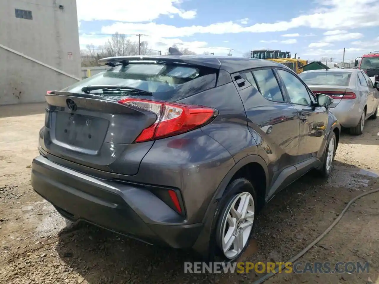 4 Photograph of a damaged car NMTKHMBX2MR129474 TOYOTA C-HR 2021