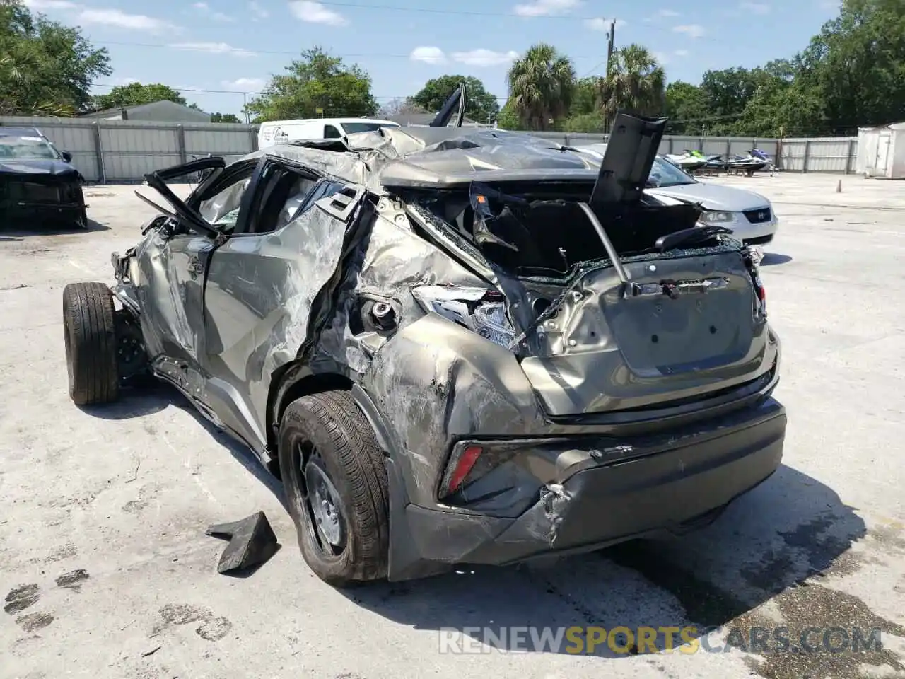 3 Photograph of a damaged car NMTKHMBX2MR130401 TOYOTA C-HR 2021