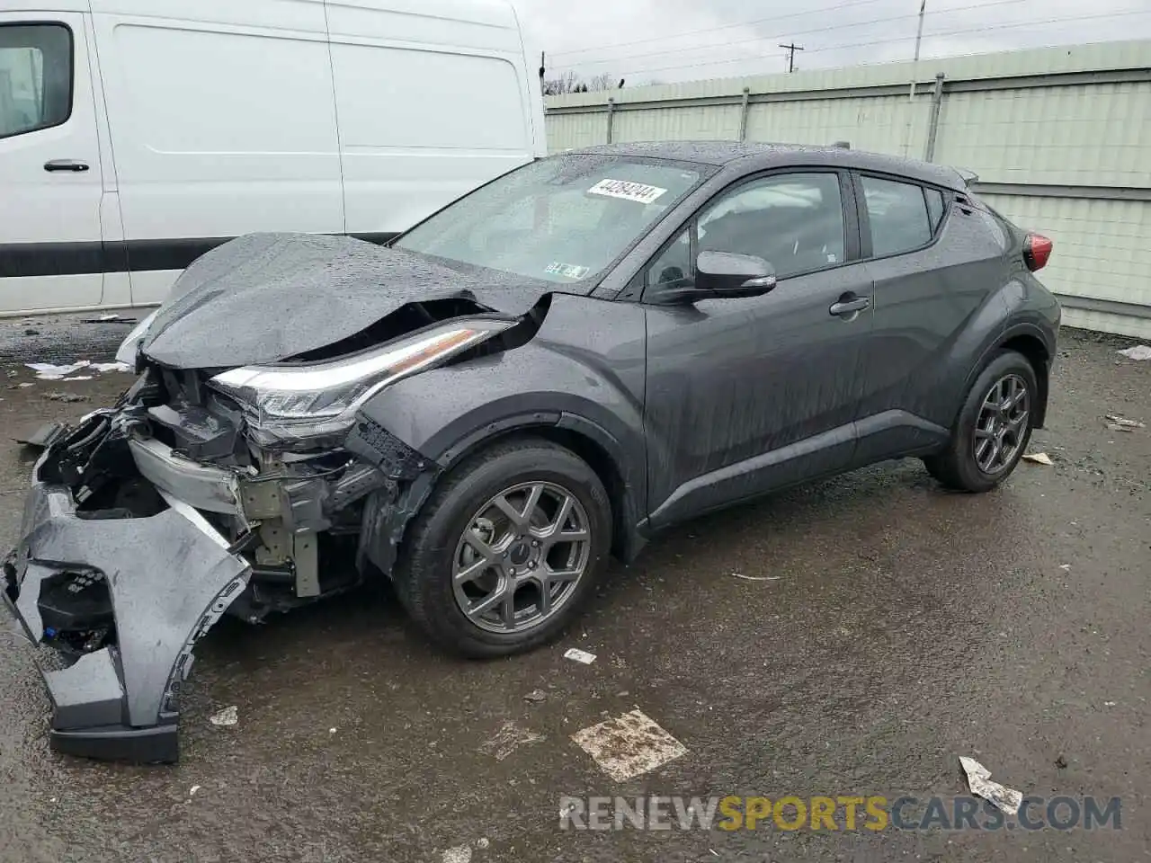 1 Photograph of a damaged car NMTKHMBX2MR132293 TOYOTA C-HR 2021