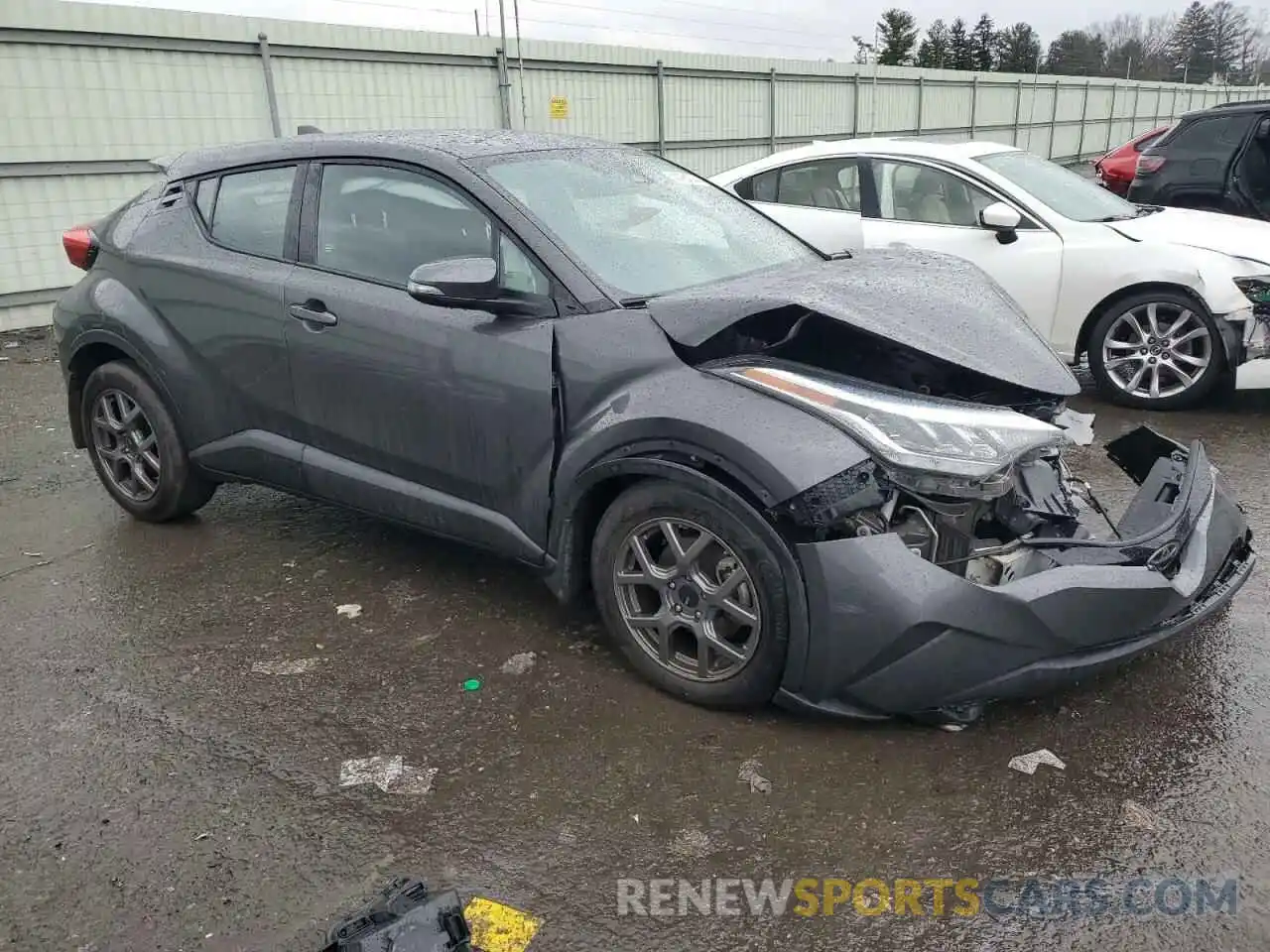 4 Photograph of a damaged car NMTKHMBX2MR132293 TOYOTA C-HR 2021