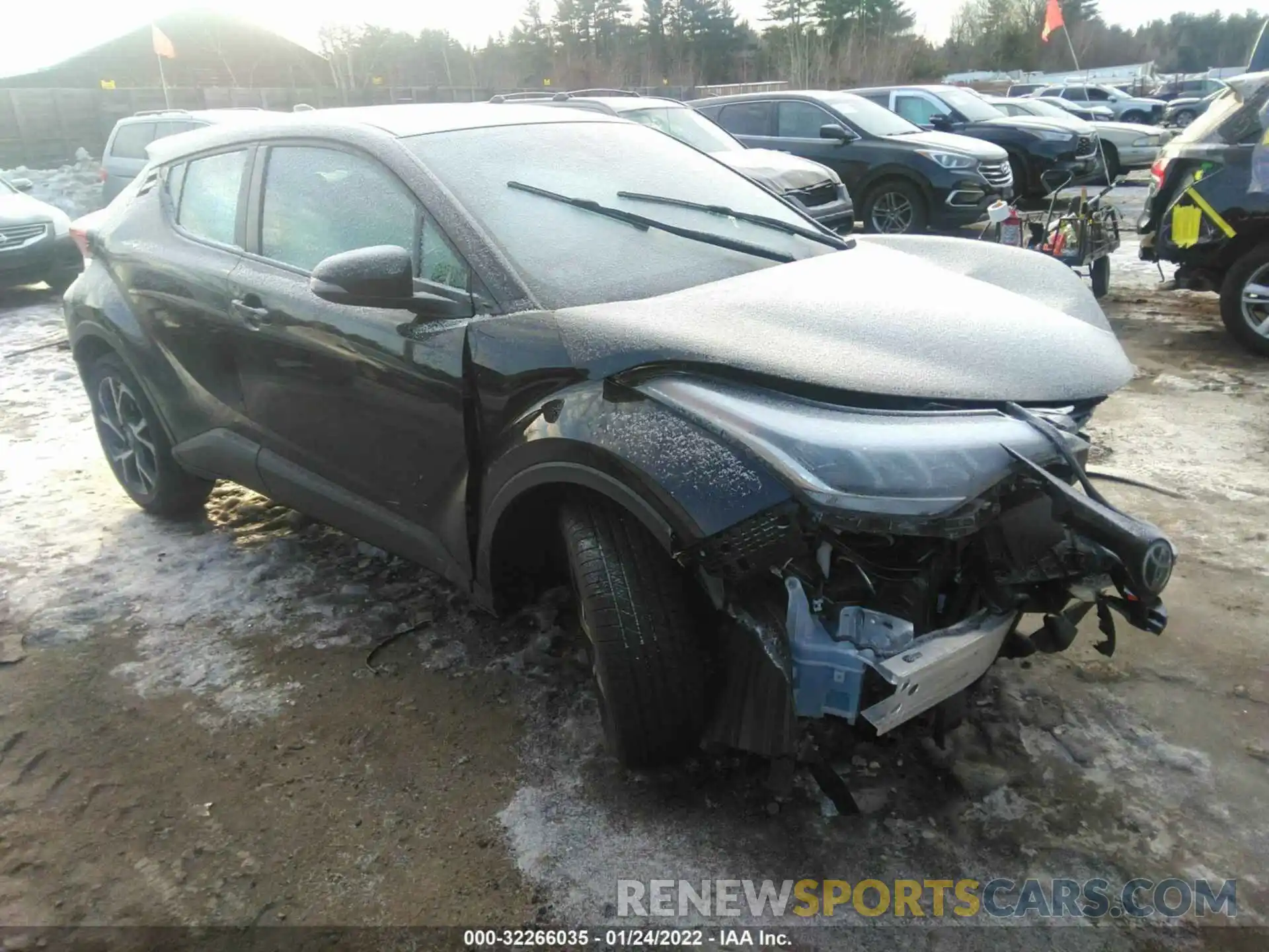 1 Photograph of a damaged car NMTKHMBX2MR133010 TOYOTA C-HR 2021