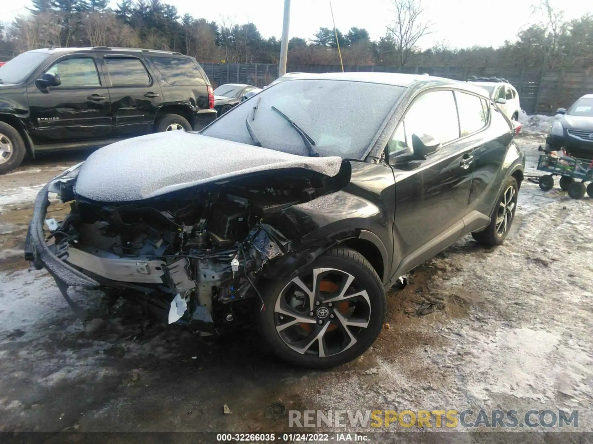 2 Photograph of a damaged car NMTKHMBX2MR133010 TOYOTA C-HR 2021