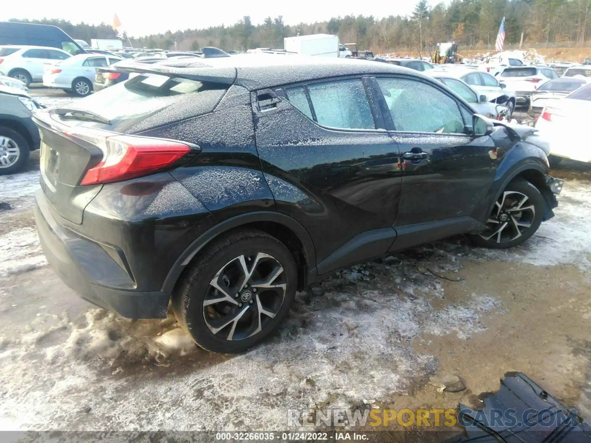 4 Photograph of a damaged car NMTKHMBX2MR133010 TOYOTA C-HR 2021