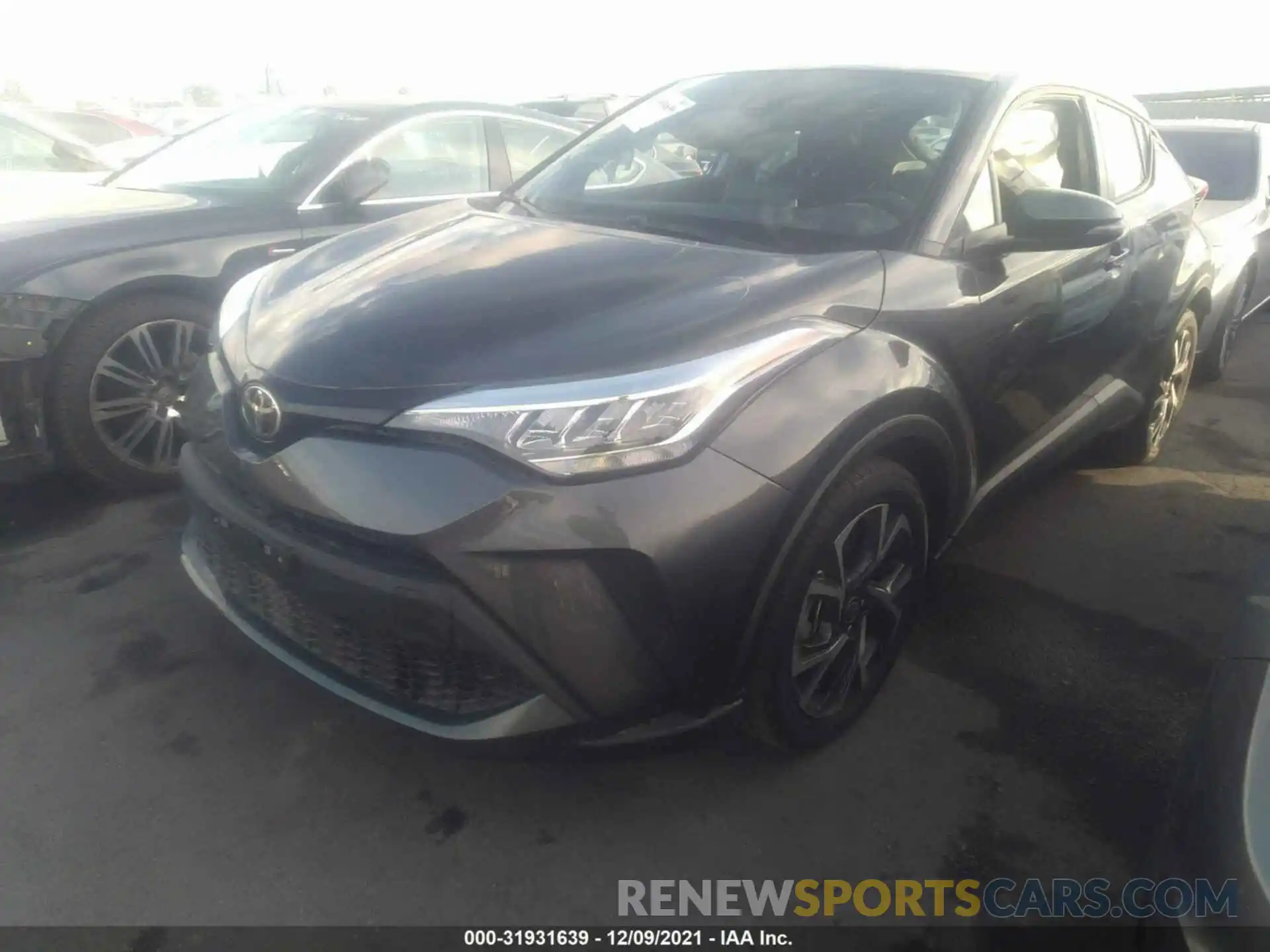 2 Photograph of a damaged car NMTKHMBX2MR133332 TOYOTA C-HR 2021