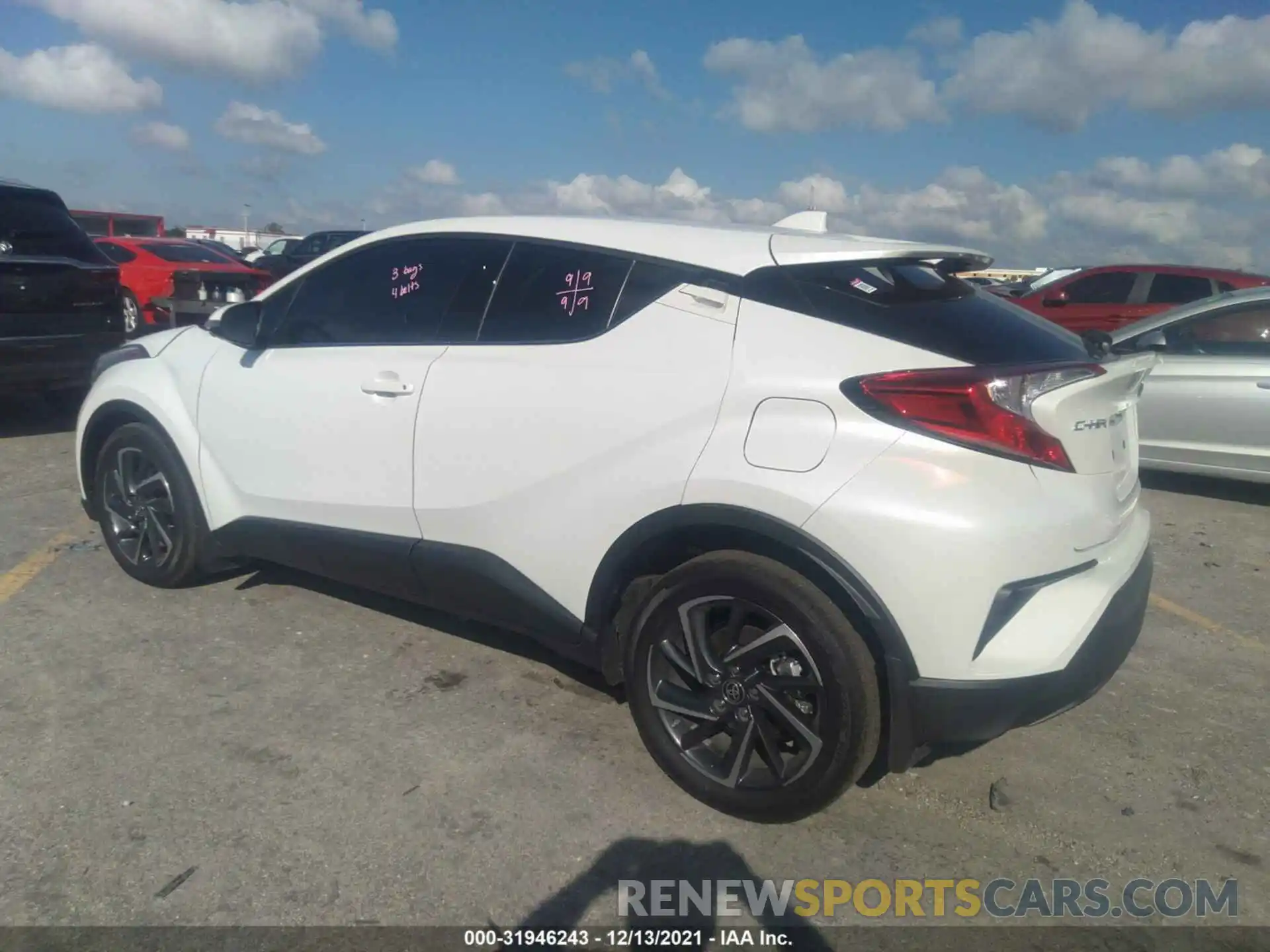 3 Photograph of a damaged car NMTKHMBX2MR135257 TOYOTA C-HR 2021