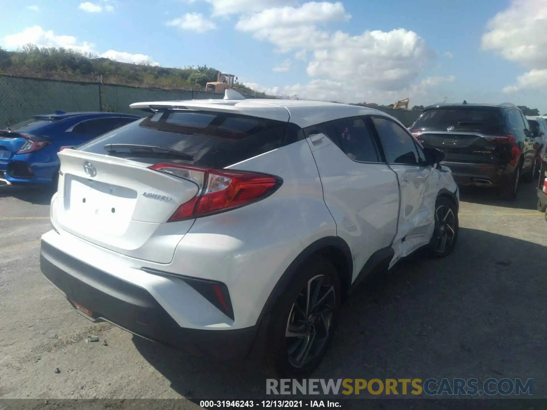 4 Photograph of a damaged car NMTKHMBX2MR135257 TOYOTA C-HR 2021