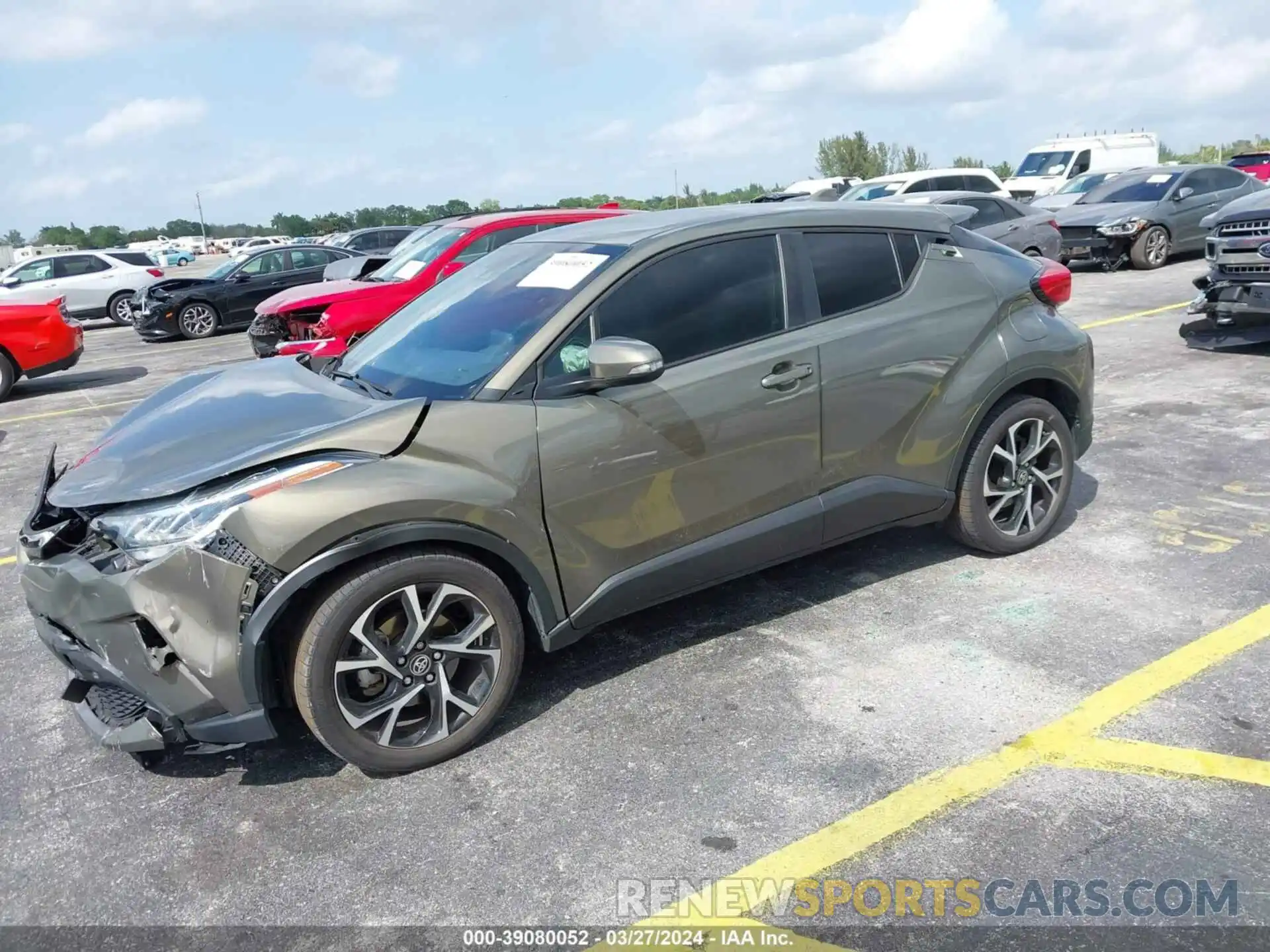 2 Photograph of a damaged car NMTKHMBX2MR135341 TOYOTA C-HR 2021