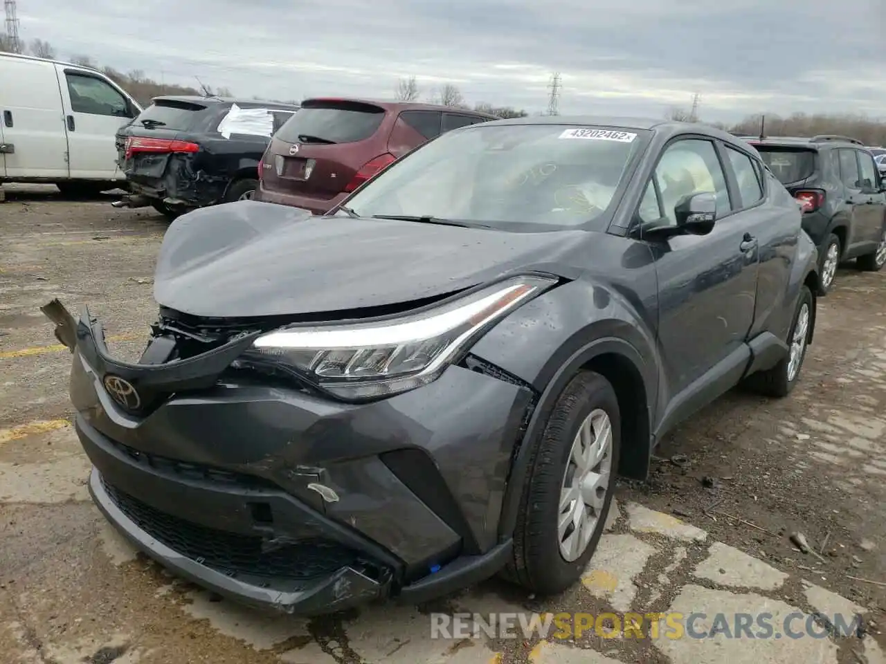 2 Photograph of a damaged car NMTKHMBX2MR140202 TOYOTA C-HR 2021