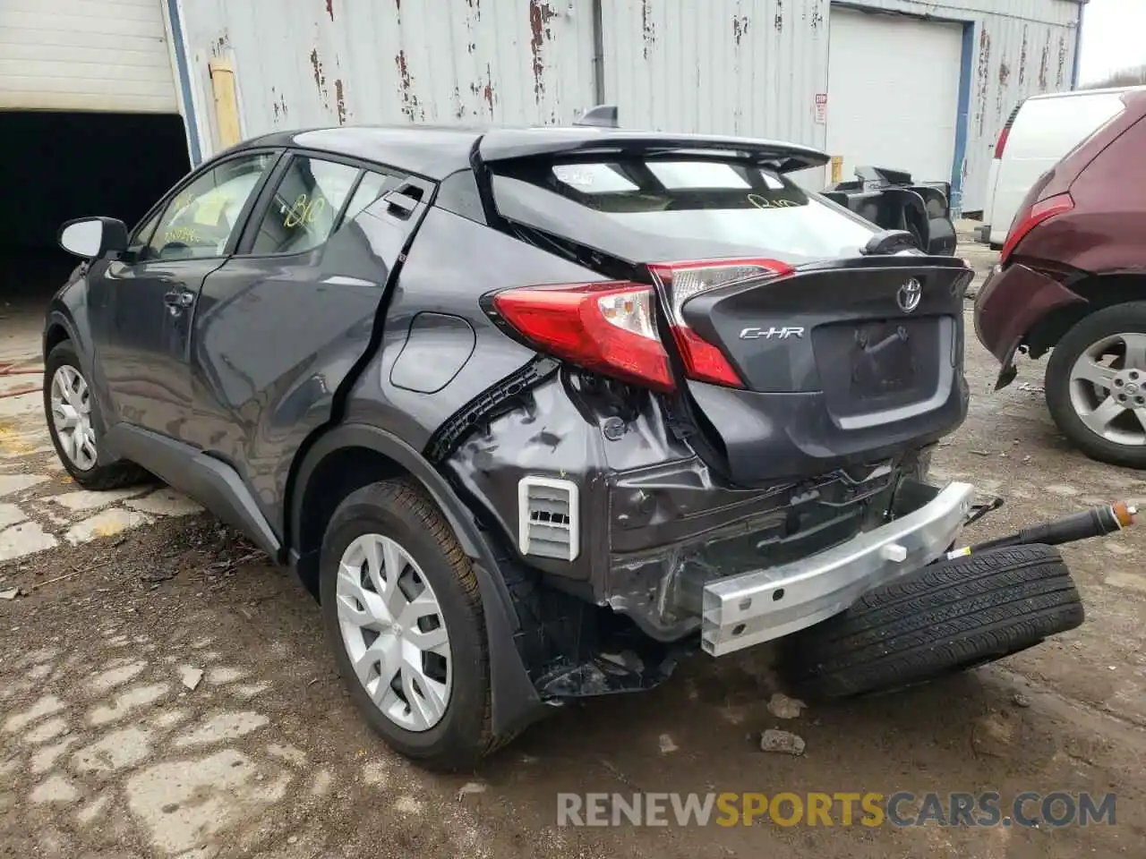 3 Photograph of a damaged car NMTKHMBX2MR140202 TOYOTA C-HR 2021