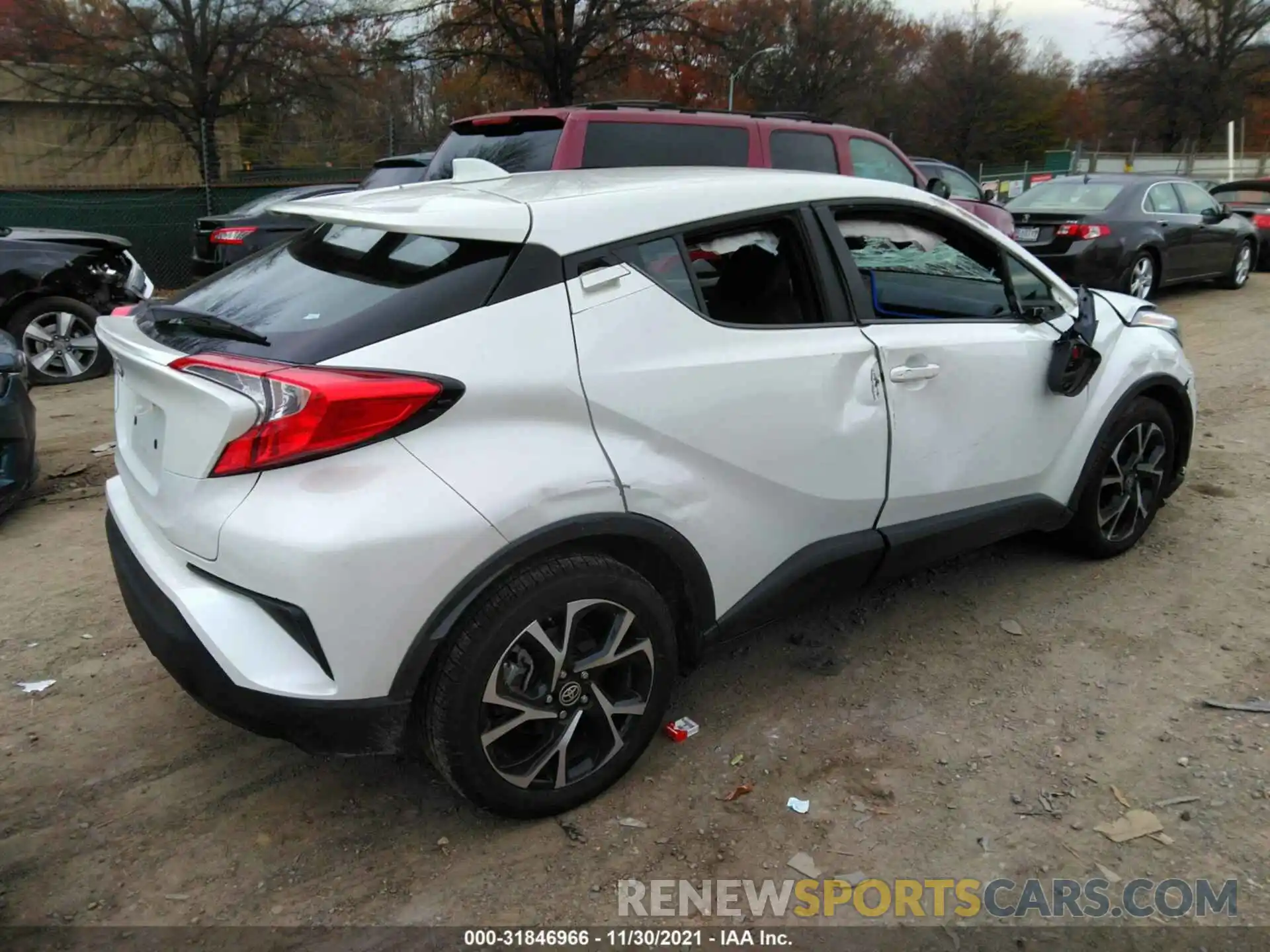 4 Photograph of a damaged car NMTKHMBX3MR119259 TOYOTA C-HR 2021