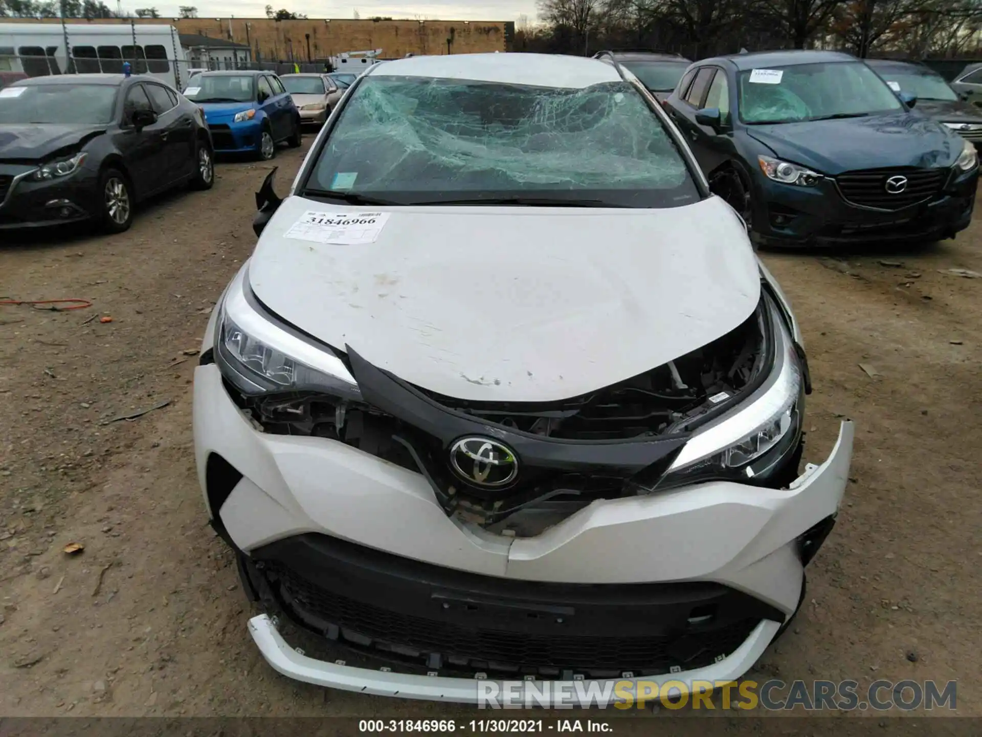 6 Photograph of a damaged car NMTKHMBX3MR119259 TOYOTA C-HR 2021