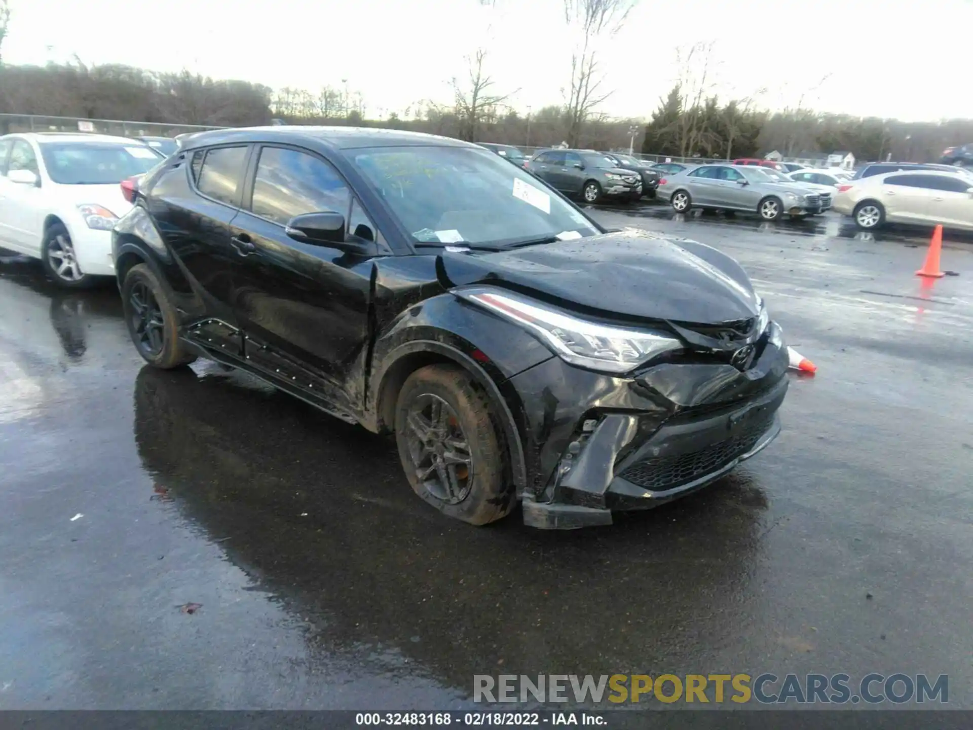 1 Photograph of a damaged car NMTKHMBX3MR120623 TOYOTA C-HR 2021