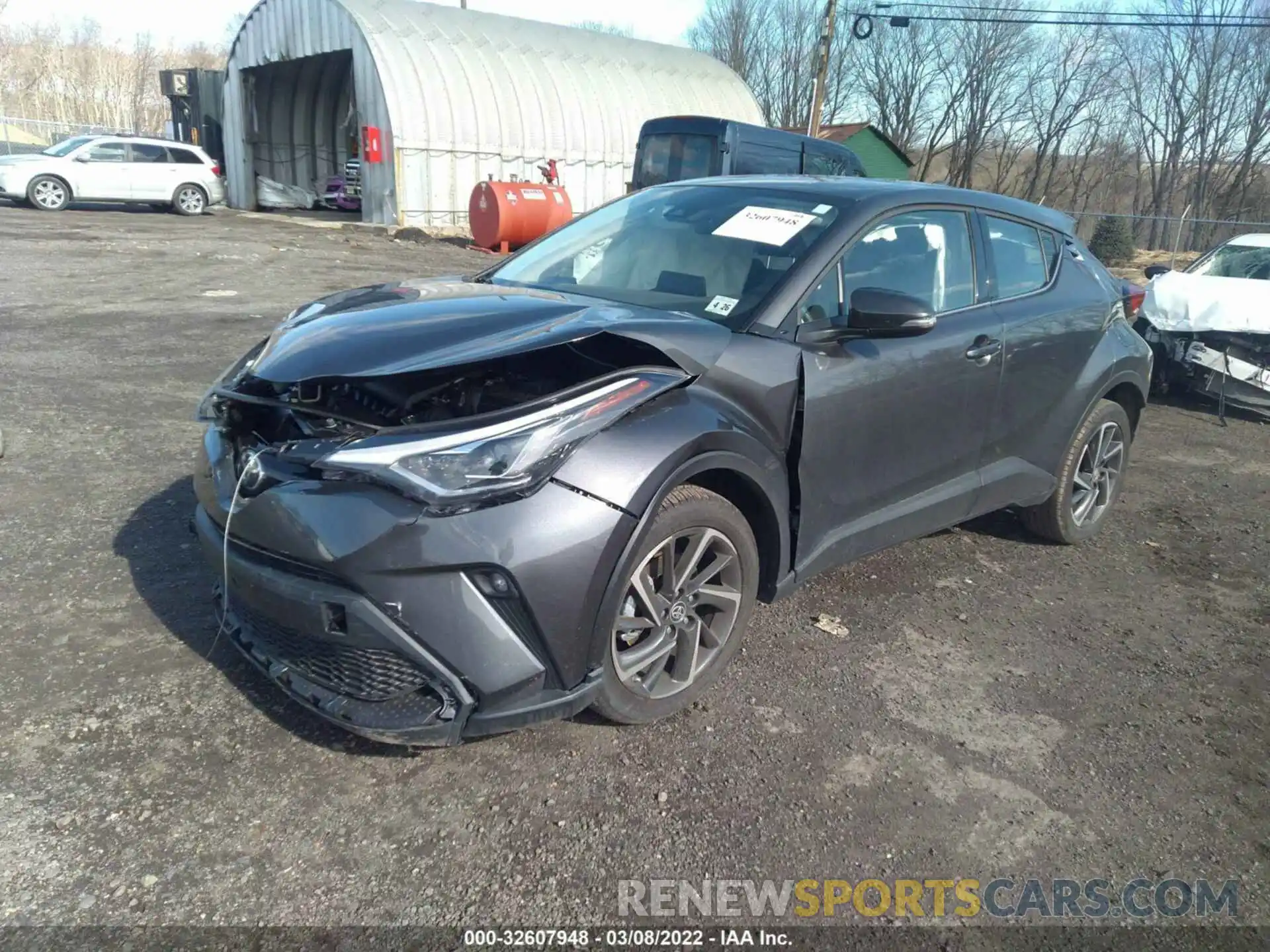 2 Photograph of a damaged car NMTKHMBX3MR122033 TOYOTA C-HR 2021