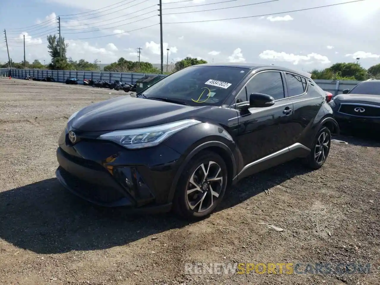 2 Photograph of a damaged car NMTKHMBX3MR122095 TOYOTA C-HR 2021