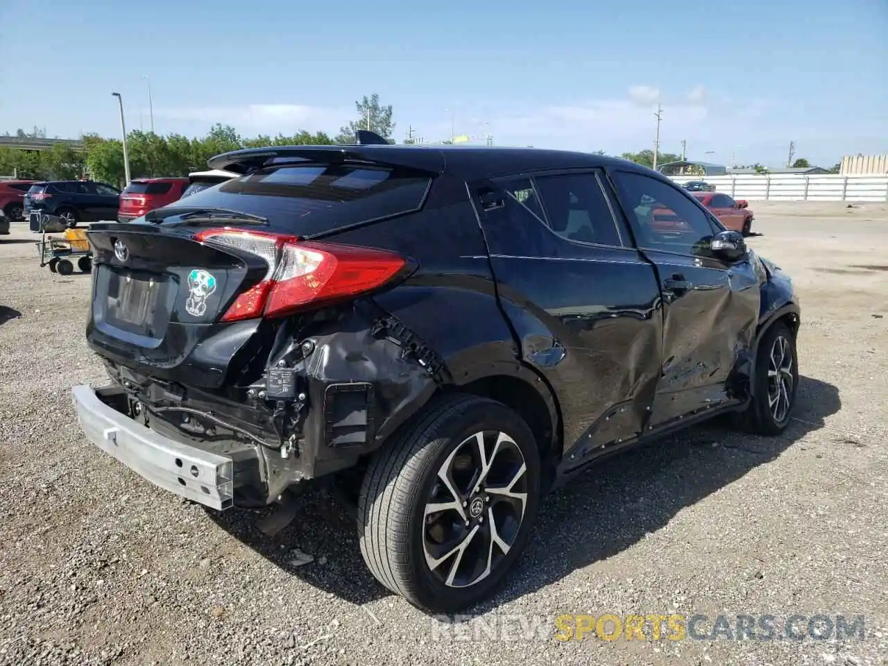 4 Photograph of a damaged car NMTKHMBX3MR122095 TOYOTA C-HR 2021