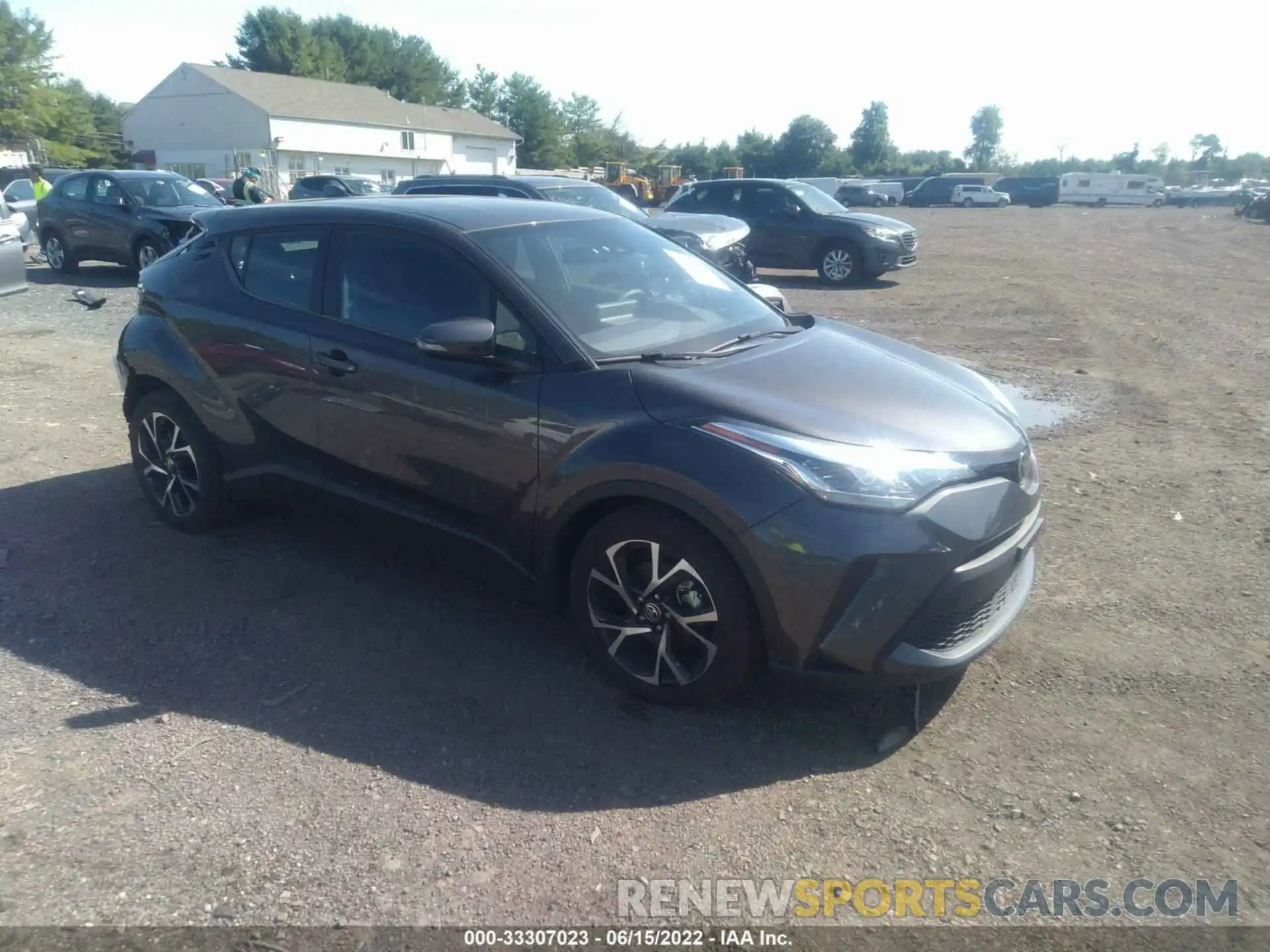 1 Photograph of a damaged car NMTKHMBX3MR123408 TOYOTA C-HR 2021