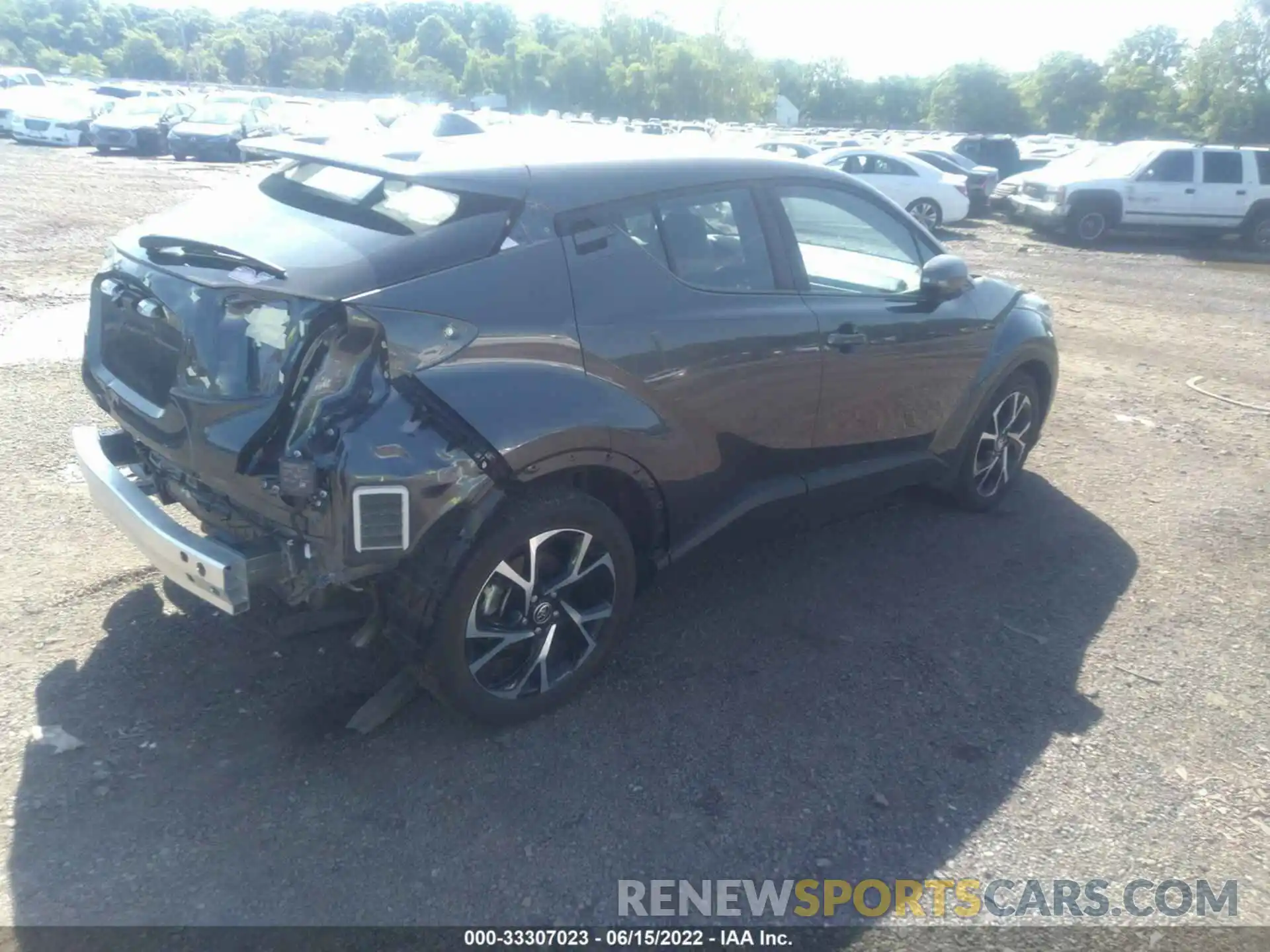 4 Photograph of a damaged car NMTKHMBX3MR123408 TOYOTA C-HR 2021