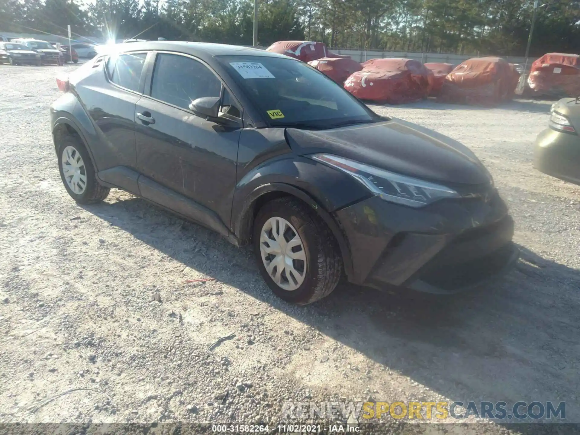 1 Фотография поврежденного автомобиля NMTKHMBX3MR124607 TOYOTA C-HR 2021