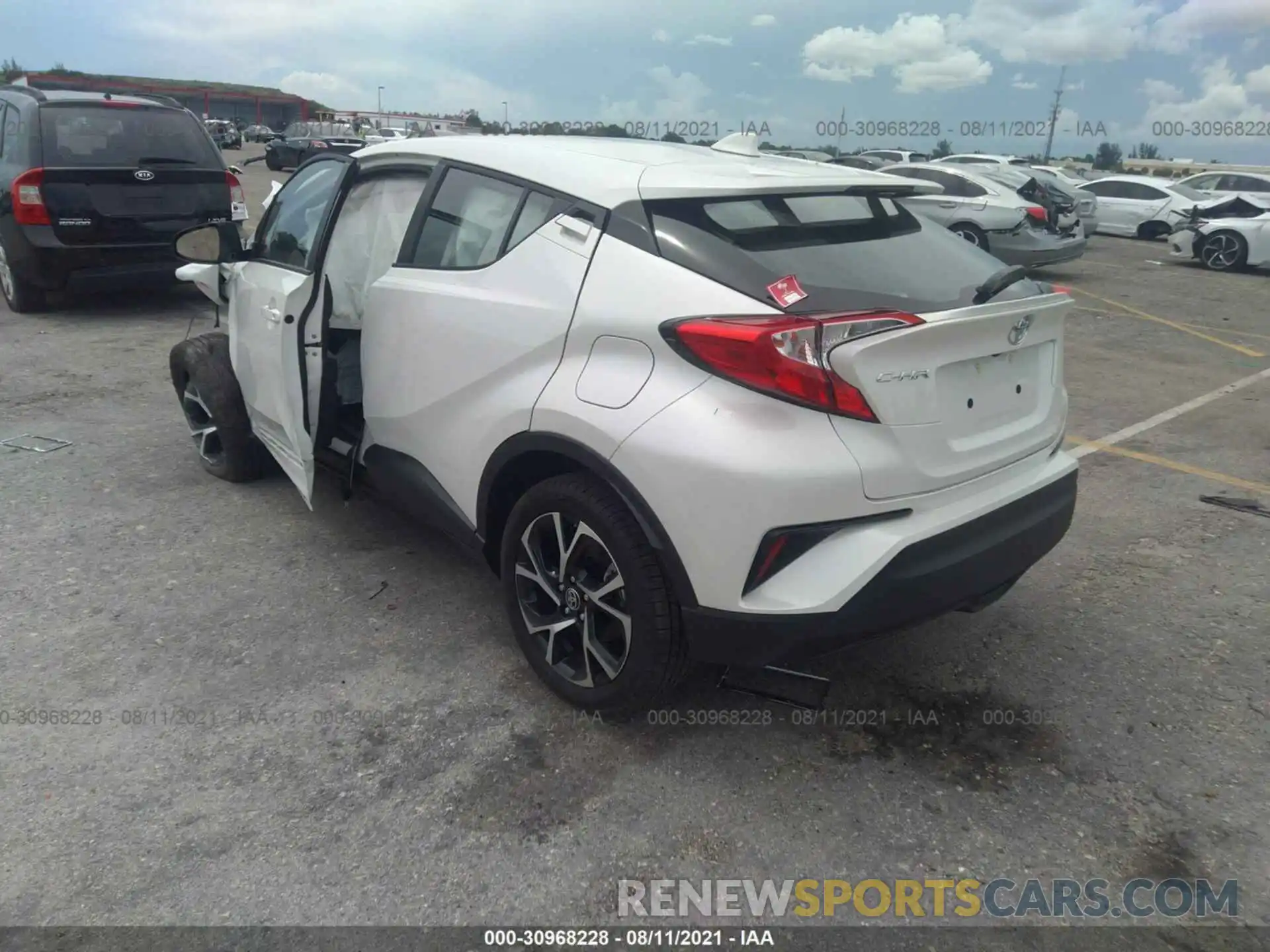 3 Photograph of a damaged car NMTKHMBX3MR125093 TOYOTA C-HR 2021