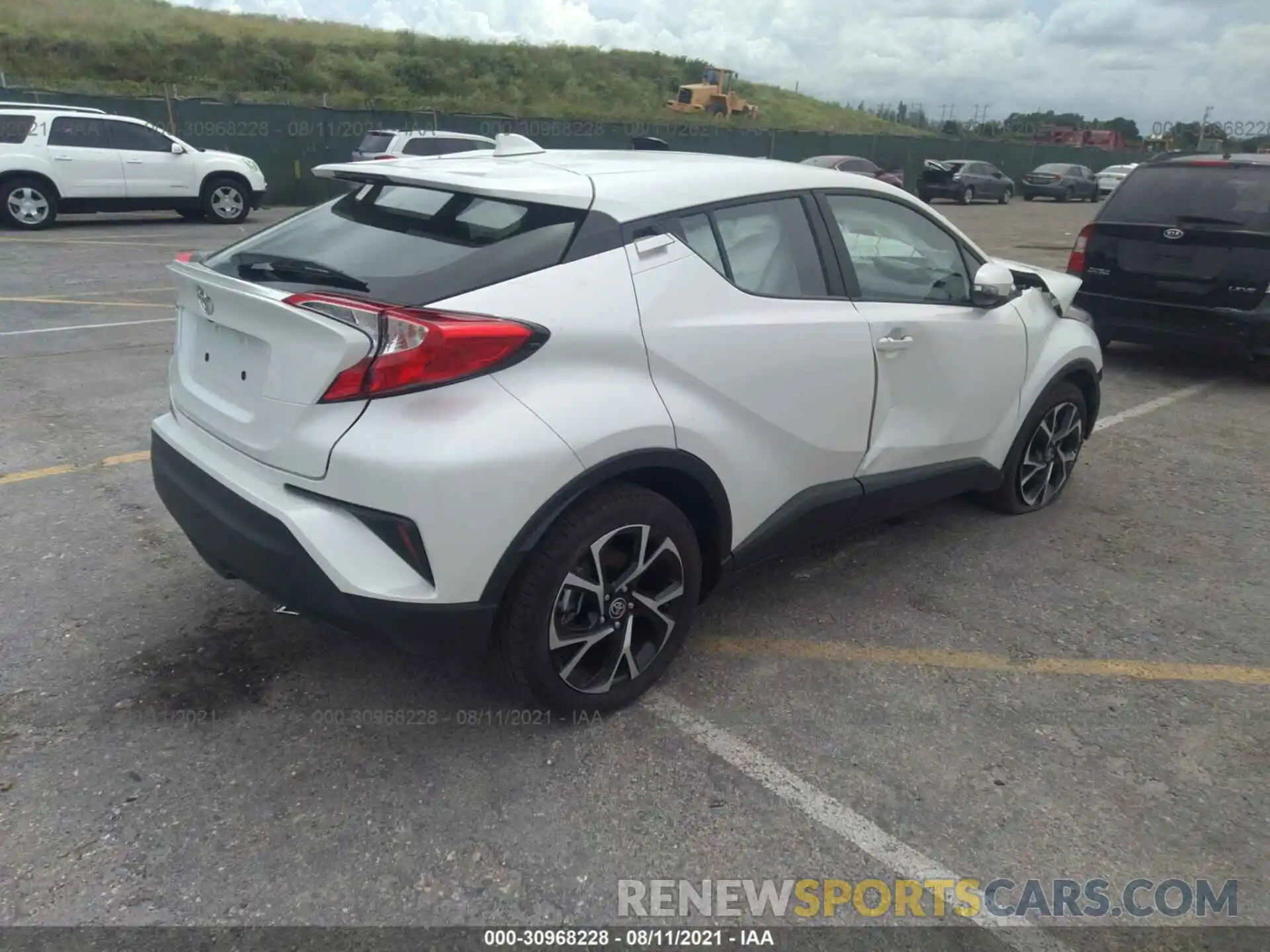 4 Photograph of a damaged car NMTKHMBX3MR125093 TOYOTA C-HR 2021