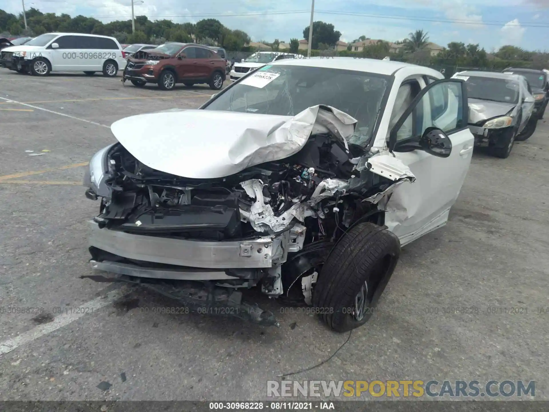 6 Photograph of a damaged car NMTKHMBX3MR125093 TOYOTA C-HR 2021