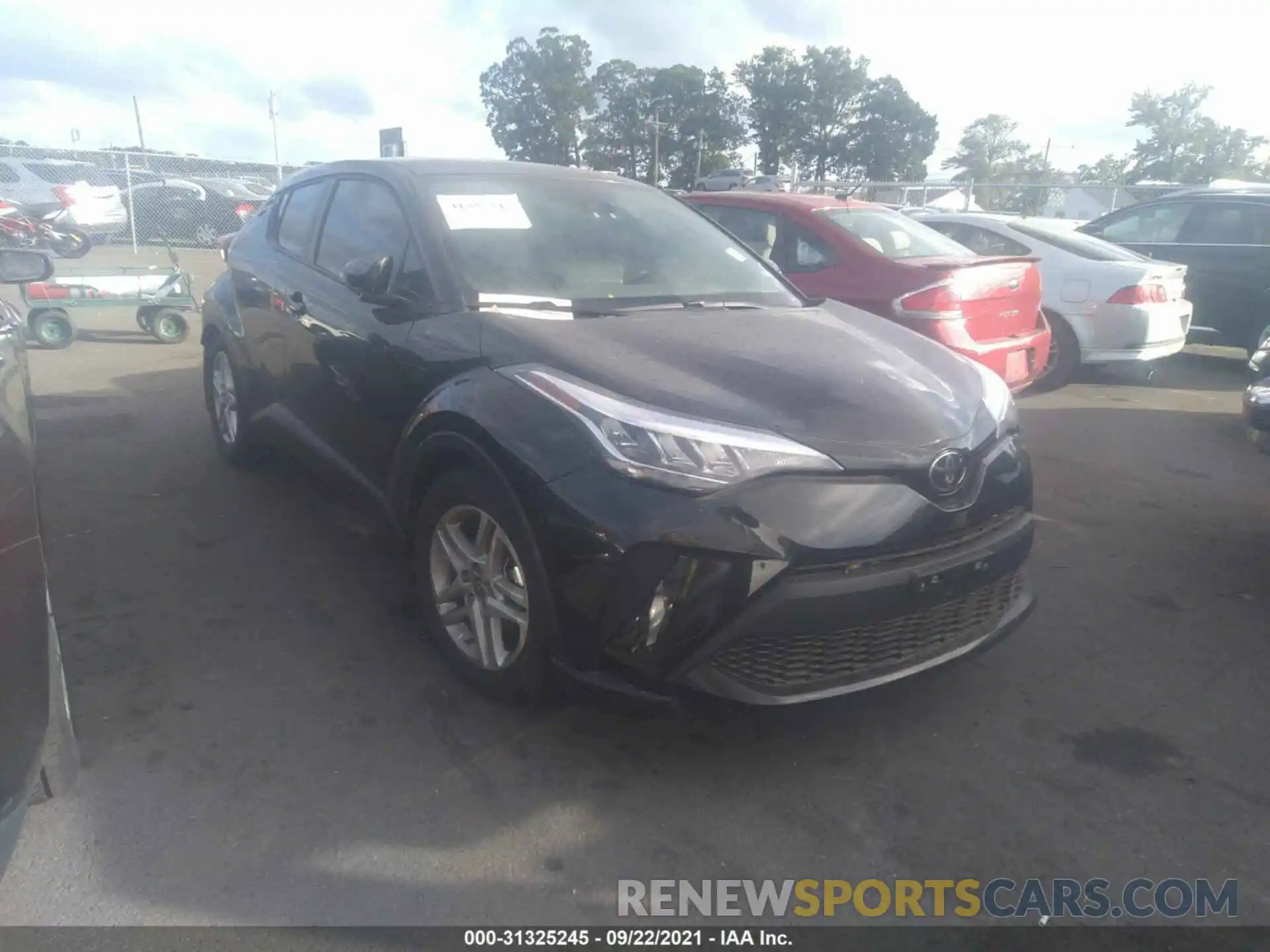 1 Photograph of a damaged car NMTKHMBX3MR127278 TOYOTA C-HR 2021