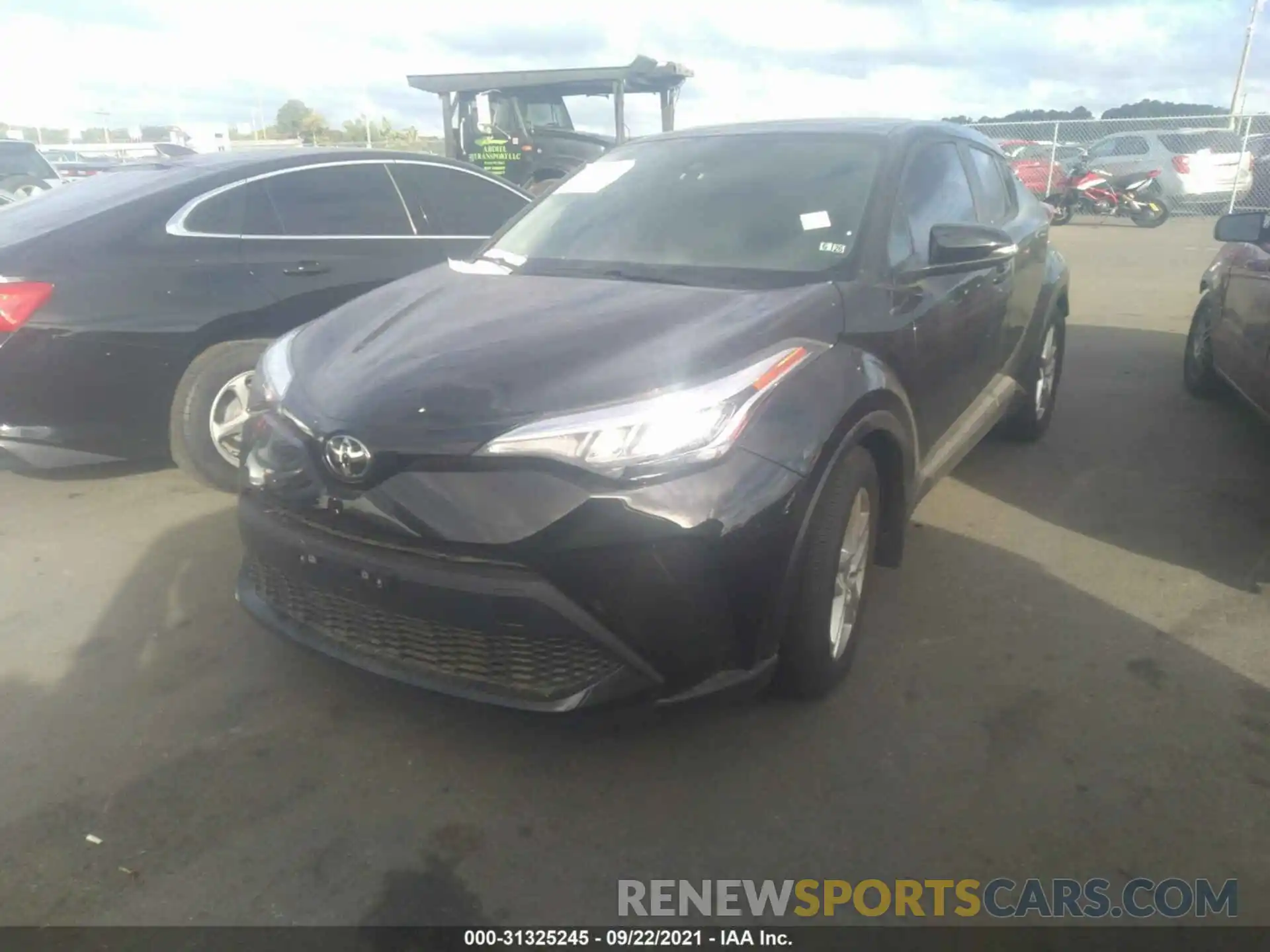 2 Photograph of a damaged car NMTKHMBX3MR127278 TOYOTA C-HR 2021