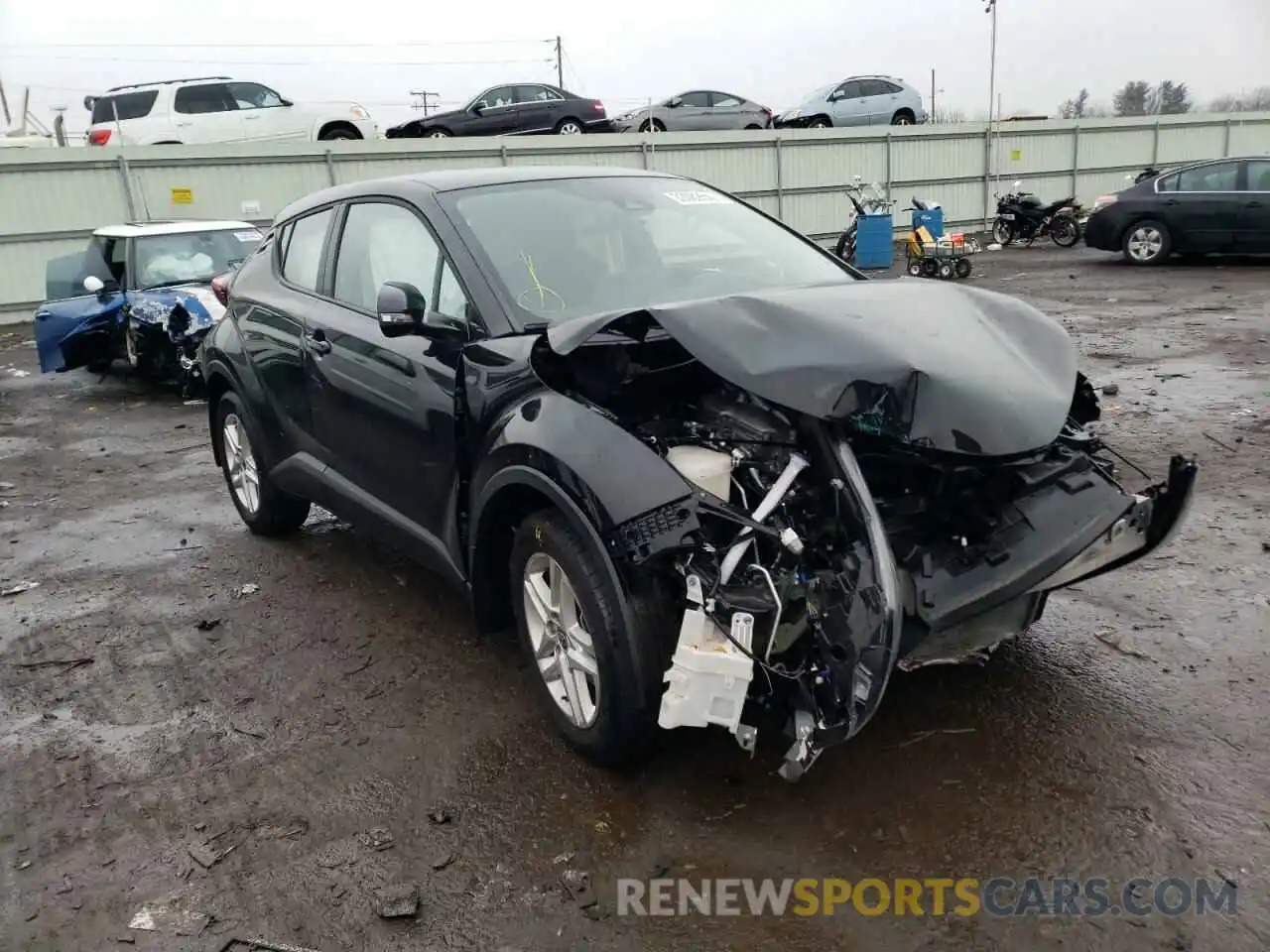 1 Photograph of a damaged car NMTKHMBX3MR127362 TOYOTA C-HR 2021