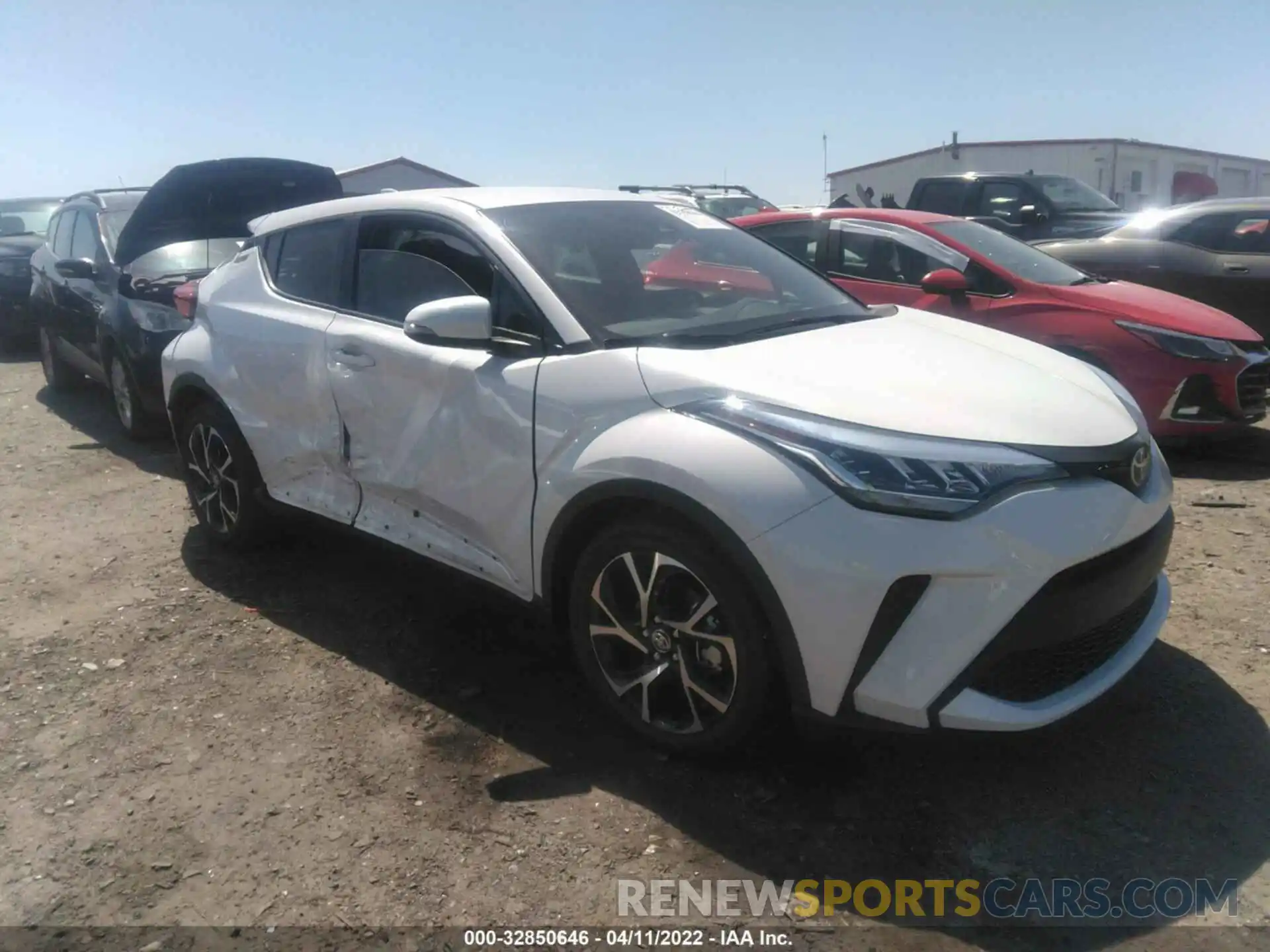 1 Photograph of a damaged car NMTKHMBX3MR128883 TOYOTA C-HR 2021