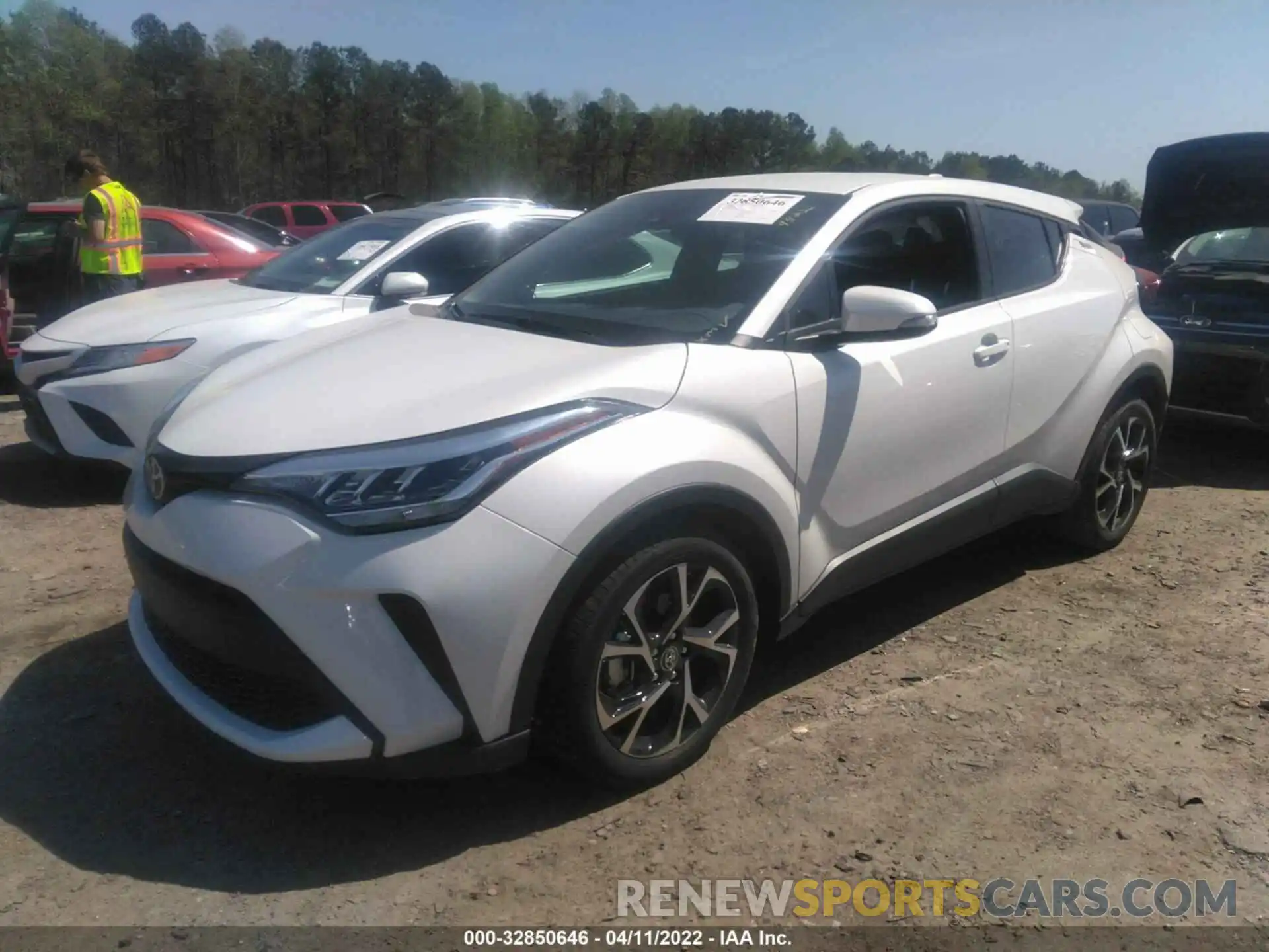 2 Photograph of a damaged car NMTKHMBX3MR128883 TOYOTA C-HR 2021