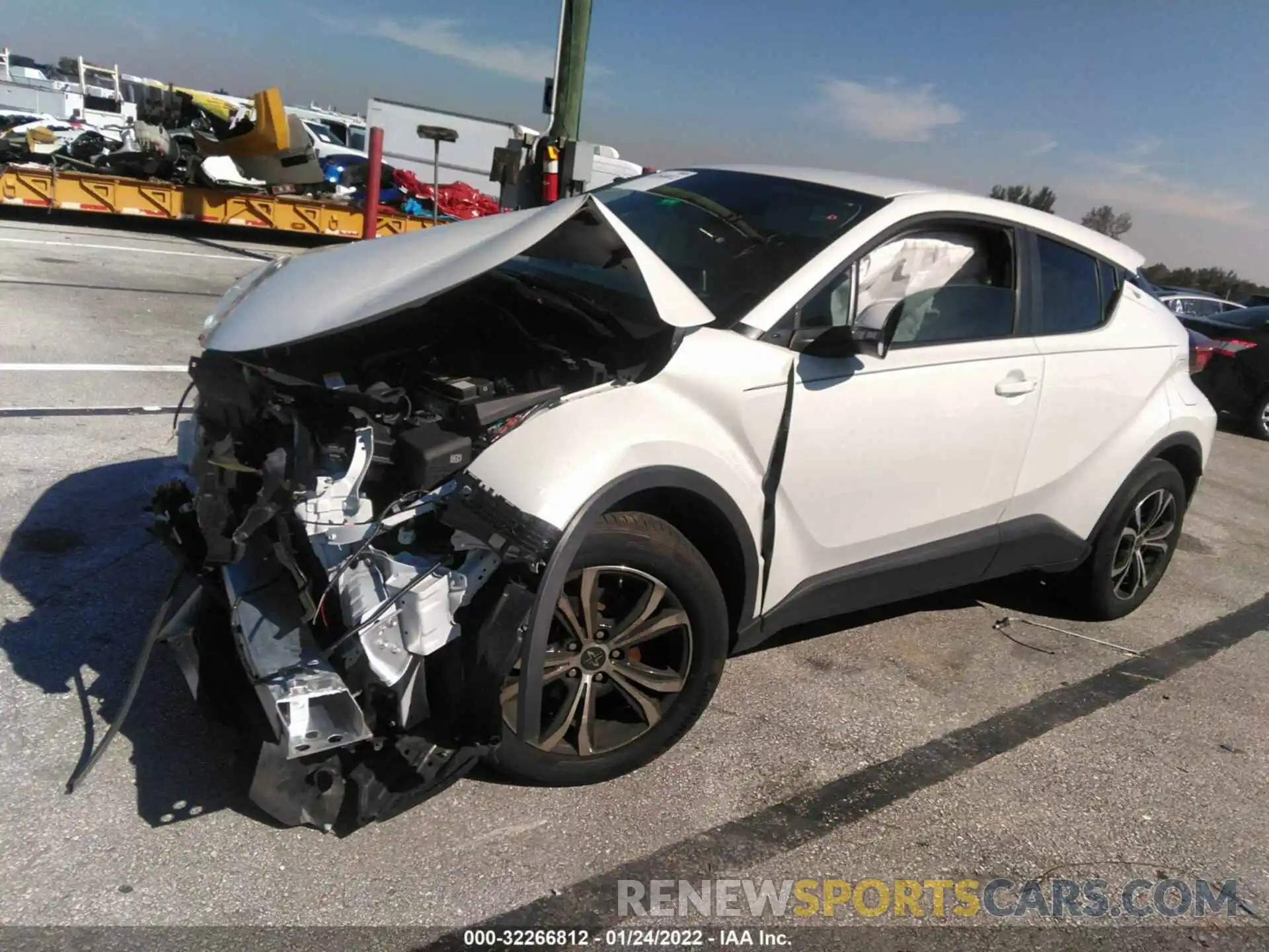 2 Photograph of a damaged car NMTKHMBX3MR129404 TOYOTA C-HR 2021