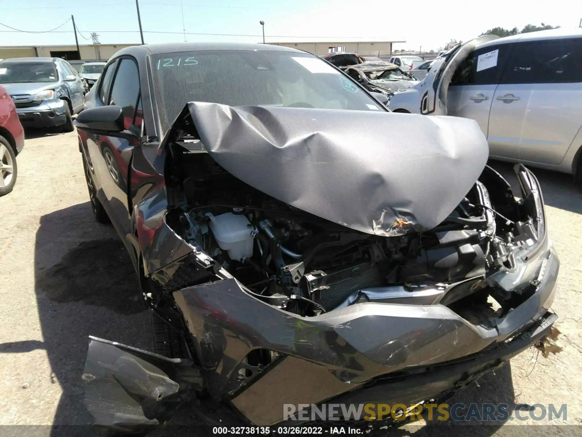 1 Photograph of a damaged car NMTKHMBX3MR130570 TOYOTA C-HR 2021